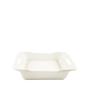 SUMMA Noubon Gourmet Cazoleta con Asas 20x14 cm, Porcelana Blanca (4 Unidades)