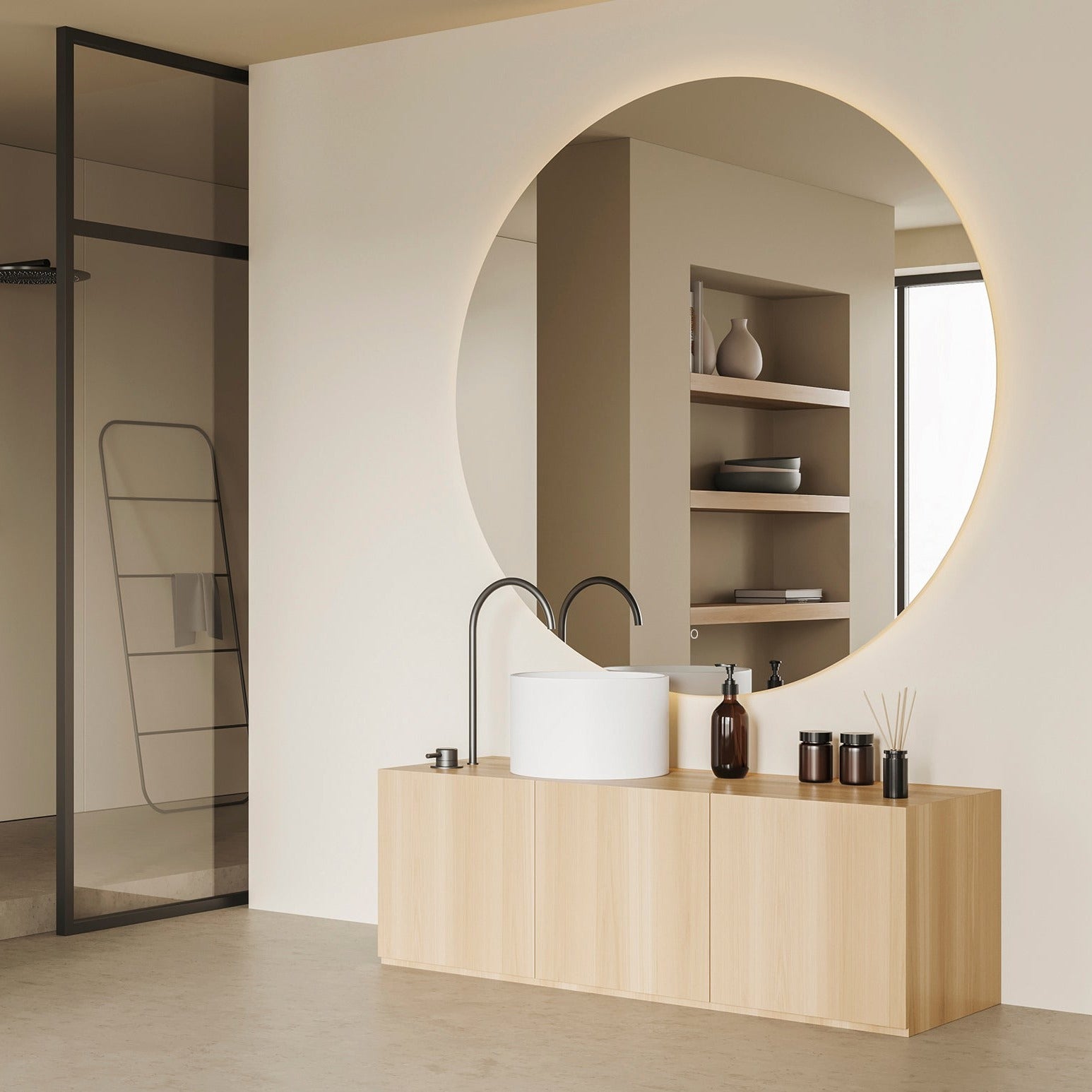 ACB Bari Espejo LED interruptor táctil A379910LB