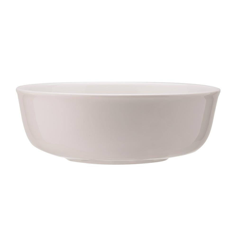 Avet Bol Plain White Ø16.5cm H6.2cm (6 Unidades) Blanco puro. Resistente, apto microondas, lavavajillas. Ideal hostelería.