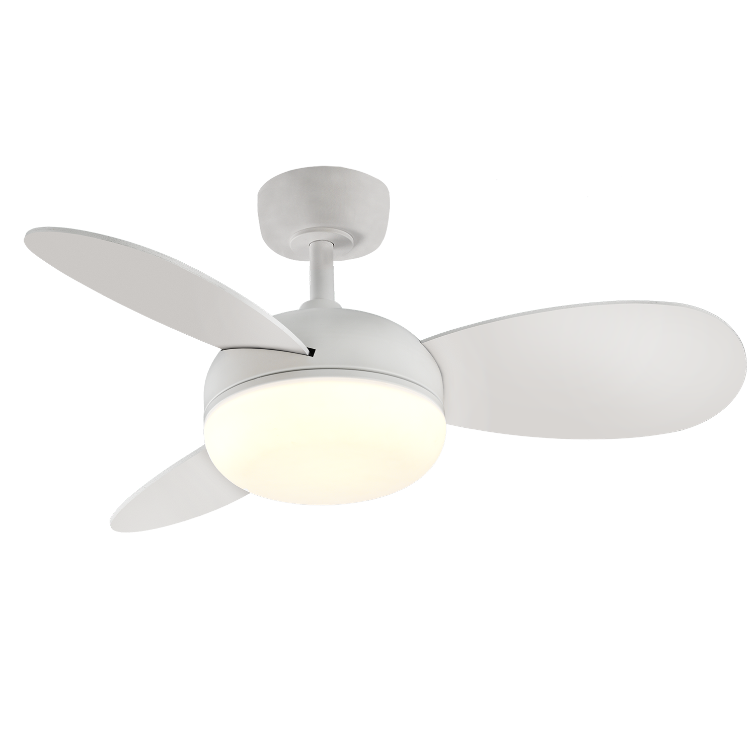 ACB Bise Ventilador de techo blanco LED + motor DC, mando a distancia, Regulador step 3000-4000-6500 V2521030B