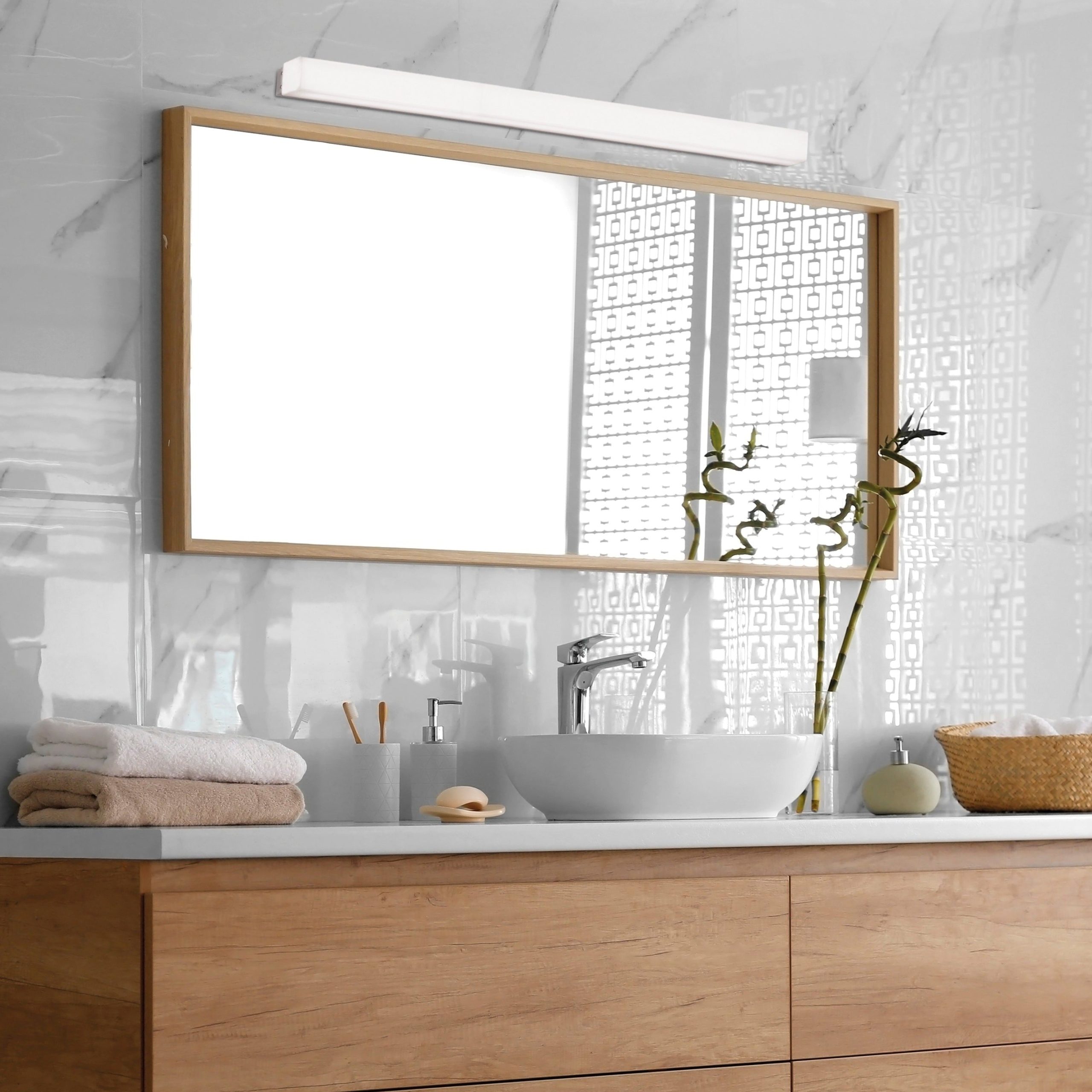 ACB Box Aplique 16/3200-60 Plata, LED 10.5W 3000K 800lm, CRI90 I IP44, LED integrado A32000C