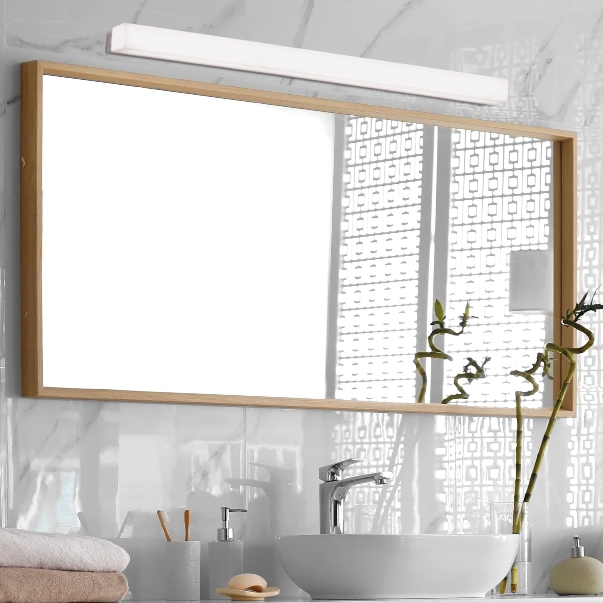 ACB Box Aplique 16/3200-90 Plata, LED 15W 4000K 1100lm, CRI90 I IP44, LED integrado A320031C