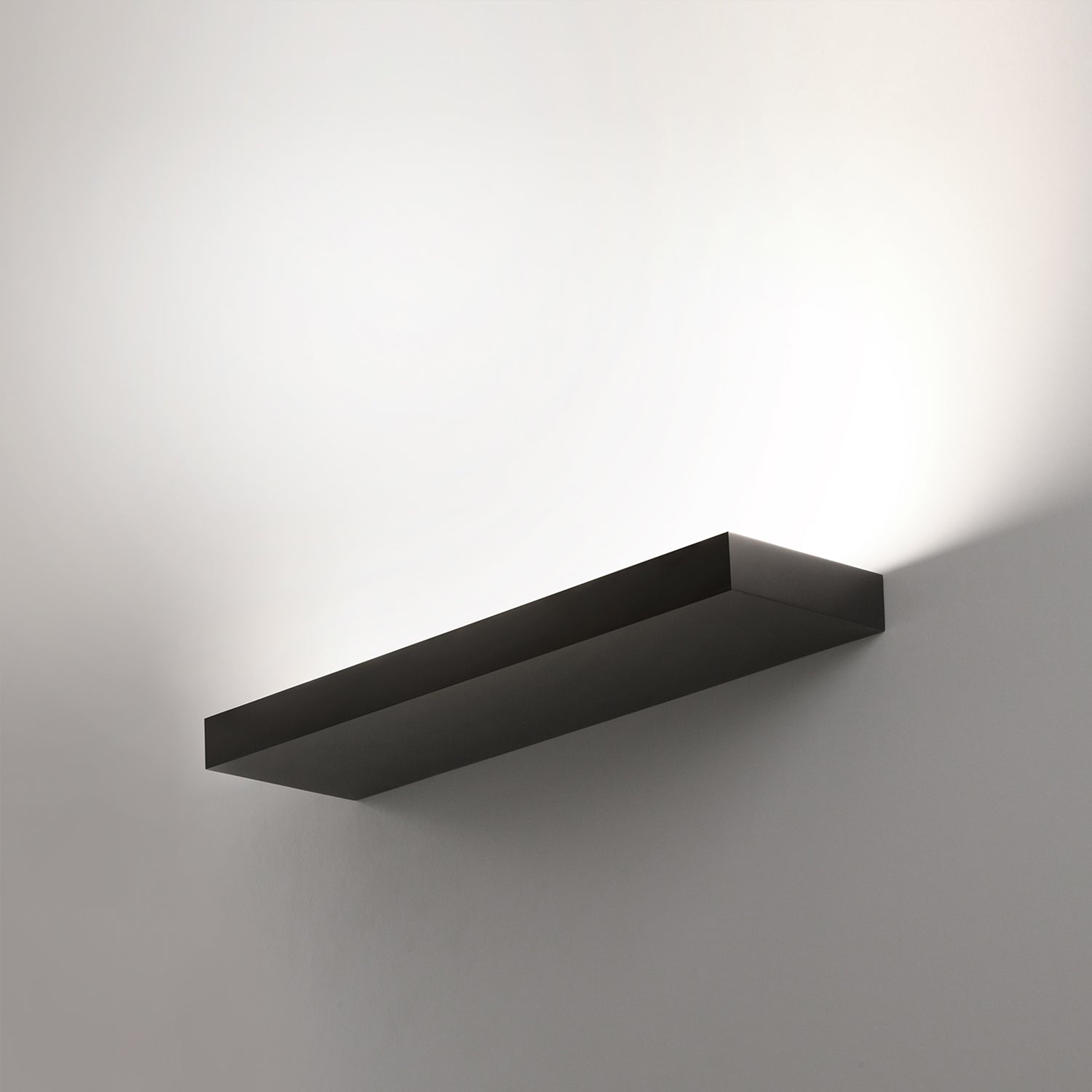 ACB Brick Aplique negro LED Slide switch difusor A3972270N