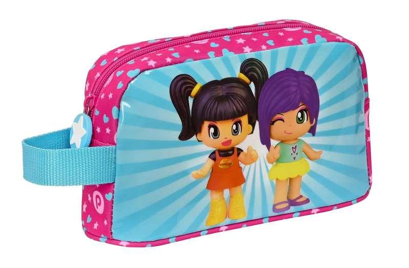 Portadesayunos Térmico Pinypon Azul Rosa 21,5 x 12 x 6,5 cm