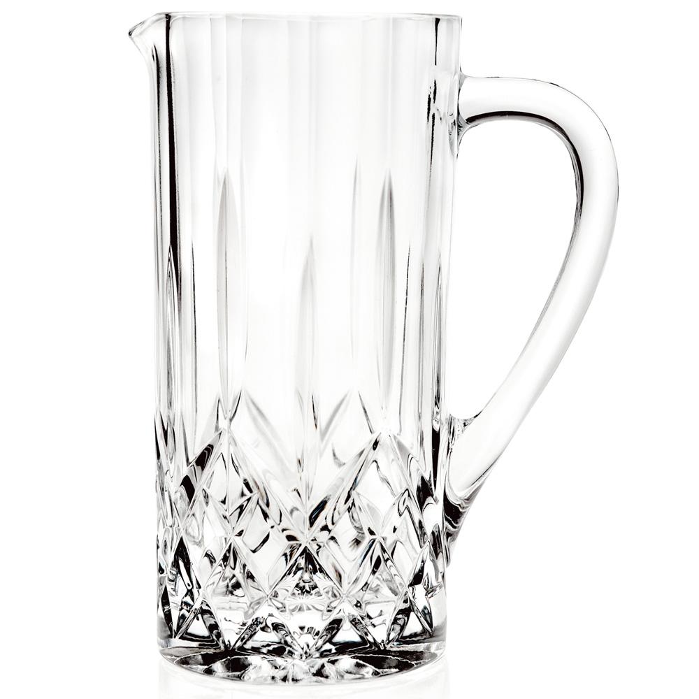 Rcr Cristalleria IT Jarra de Cristal 1,2 L LUXION® eco-crystal glass Colección Opera 23 cm de altura