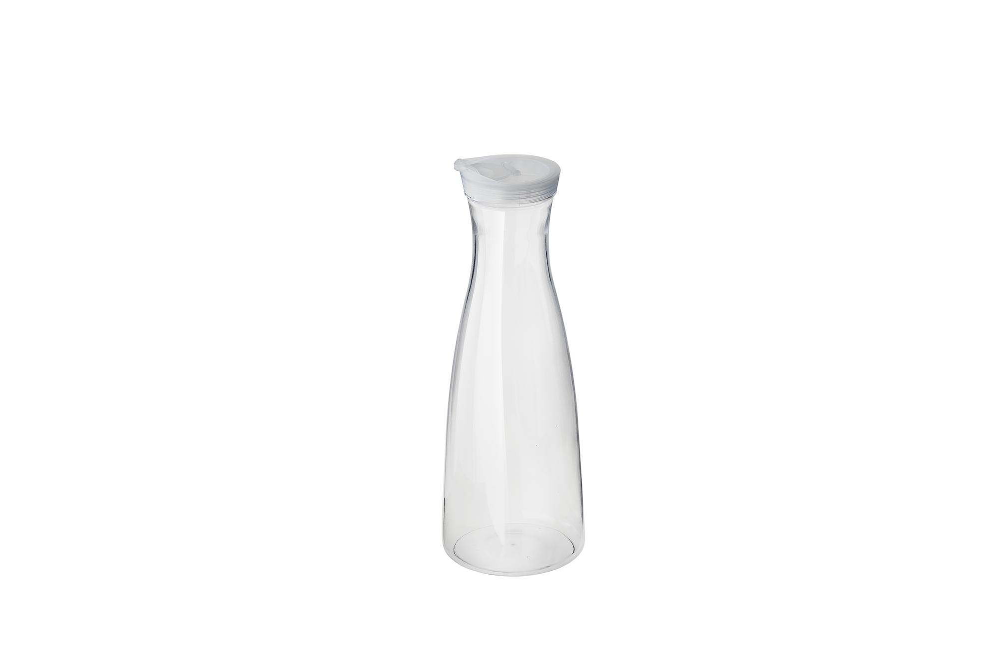 Leone Botella de Agua con Tapa 1,5 L, Apta para Lavavajillas, Medidas 27x10 cm