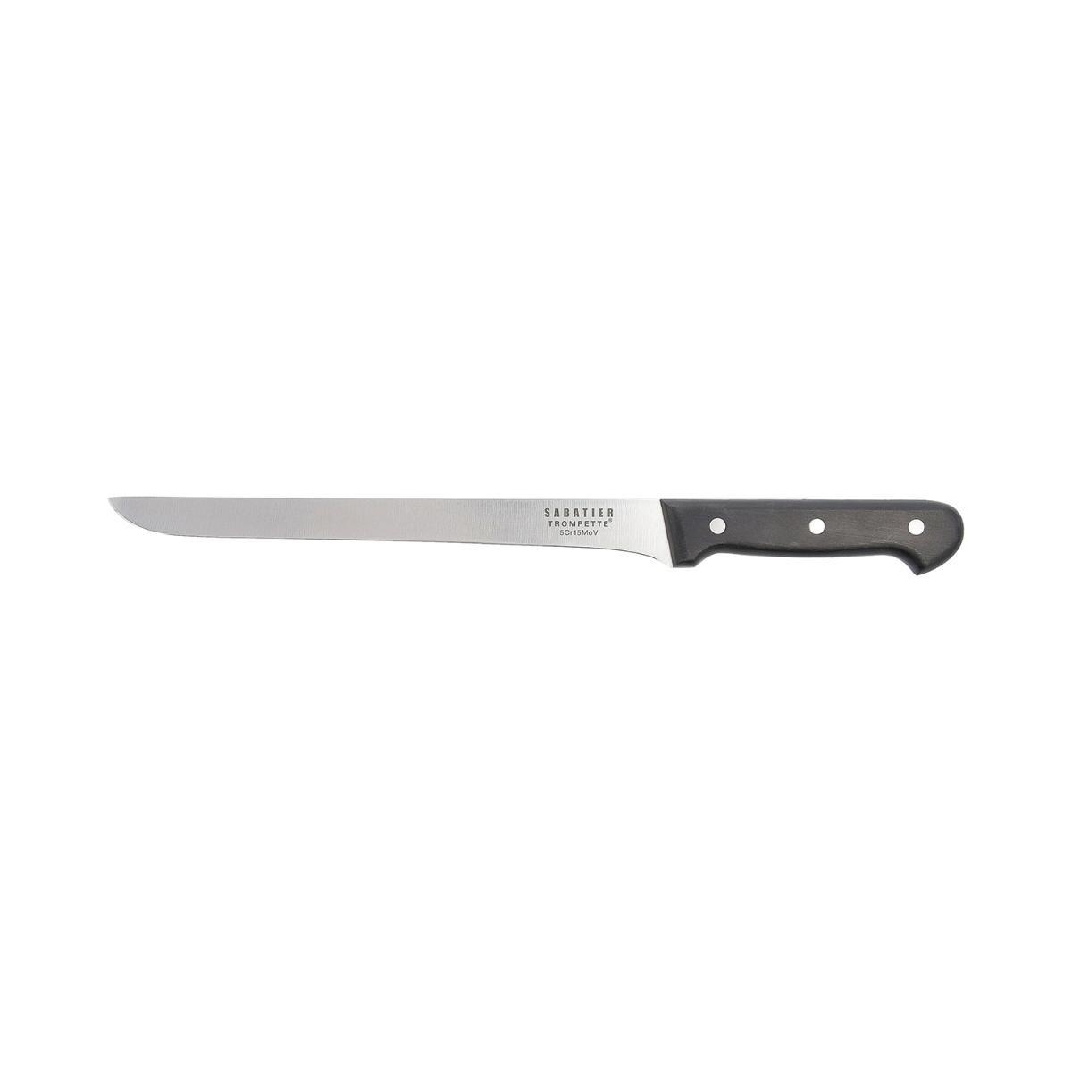 Sabatier Cuchillo Jamonero Salmon Universal 25 cm - Pack 6 Unidades - Acero Mov Extra-afilado, Mango Ergonómico, Garantía 25 Años