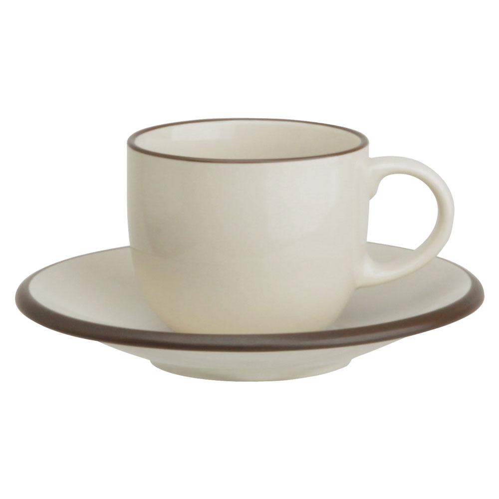 Avet Taza Té con Plato 280 Ml Stoneware Colección Hampshire Juego de 6 Unidades
