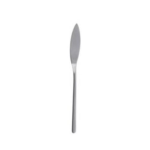 SUMMA Tena Pala Pescado 21.5 cm - Acero inoxidable 18/10, Plata, Colección Tena (12 Unidades)