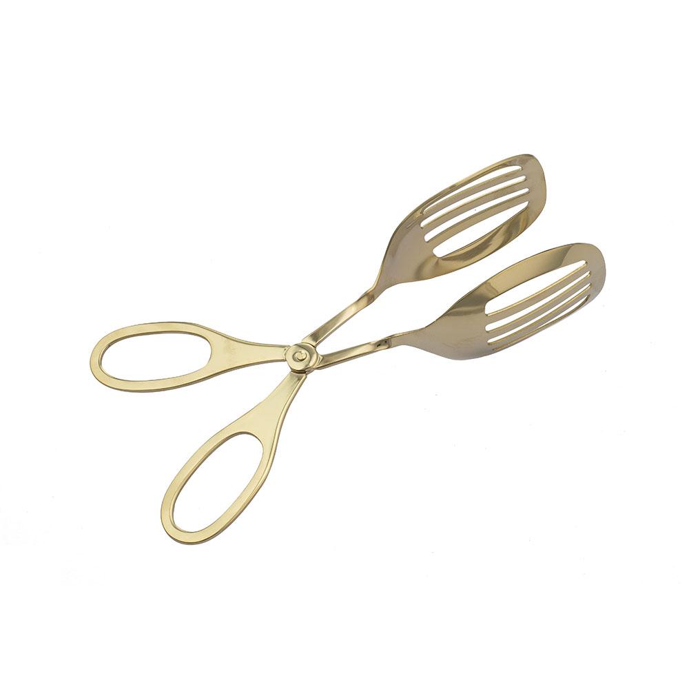 Abert Pinza de Servir Dorada de Acero Inoxidable 25 cm