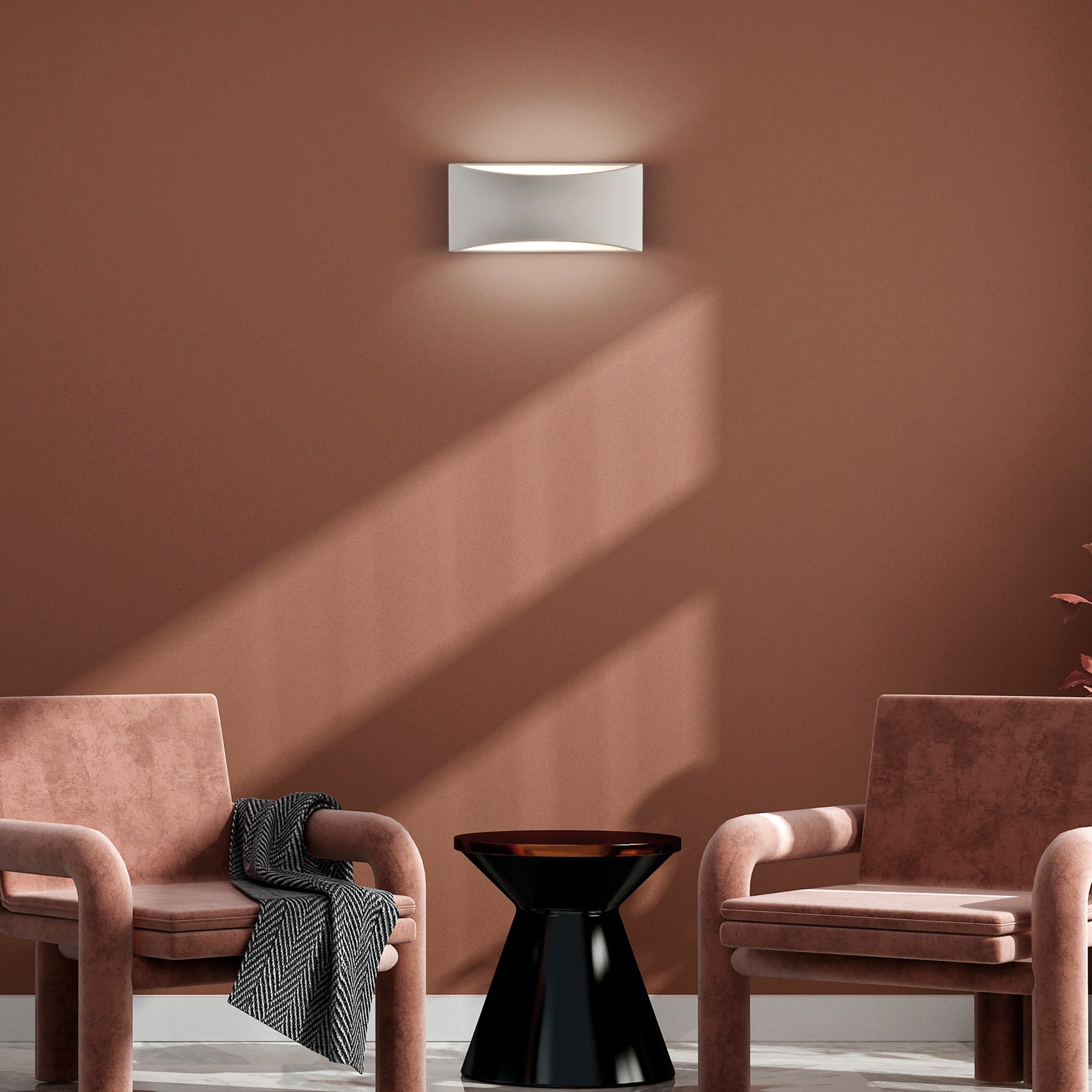 ACB Dana Aplique 16/3387 Blanco, LED E14 9W, A33871B