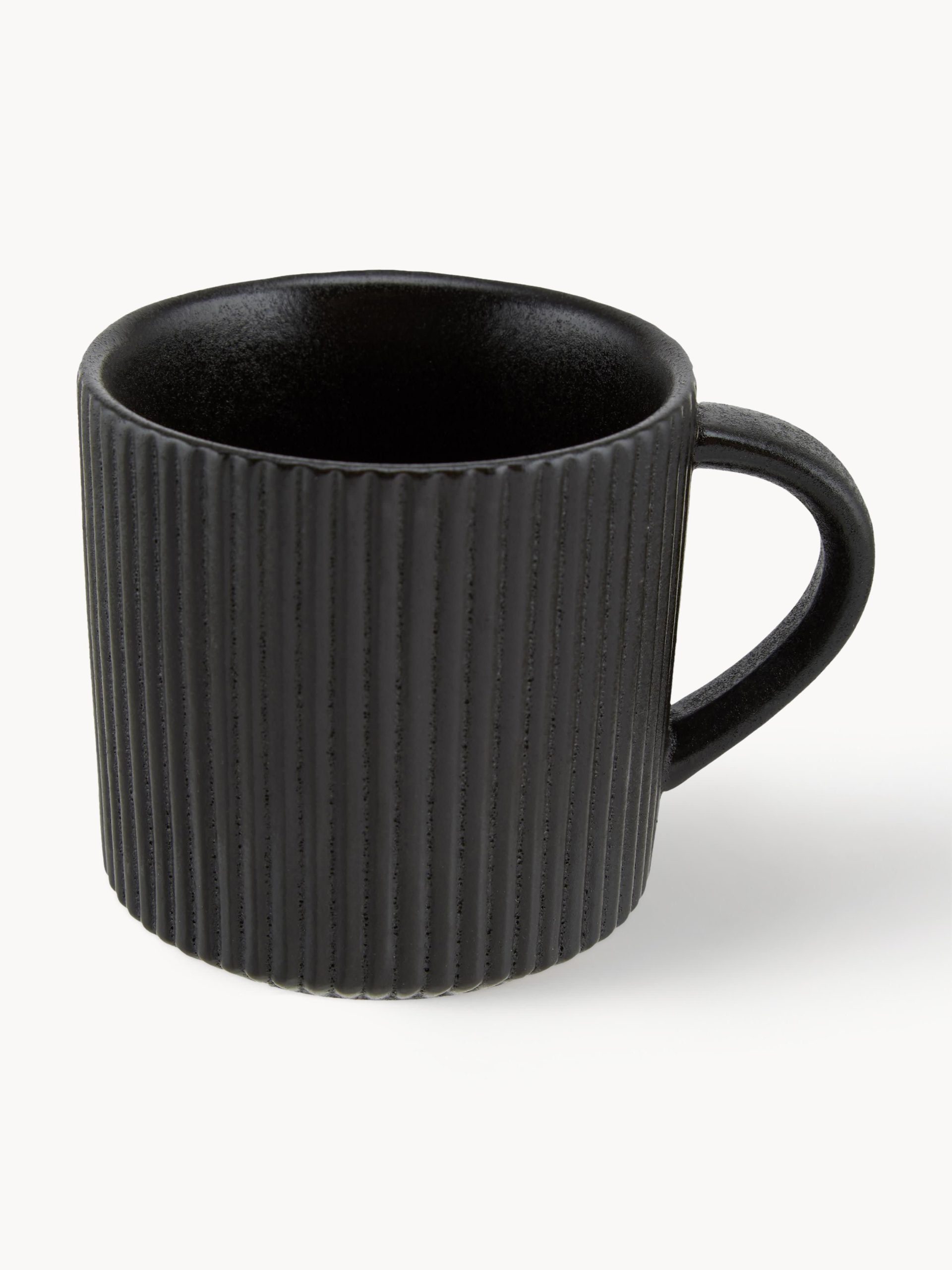 Tazas de café con relieves Neri, 2 uds.