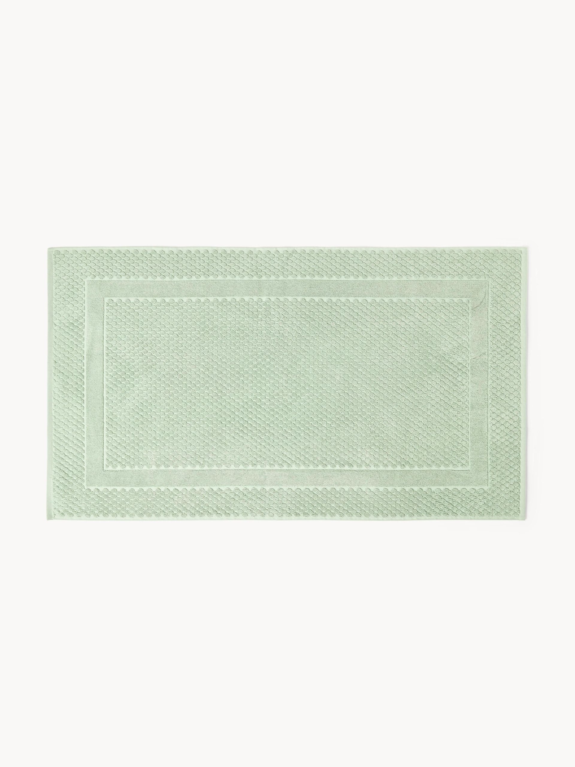 Alfombrilla de baño antideslizante con diseño de panal Katharina