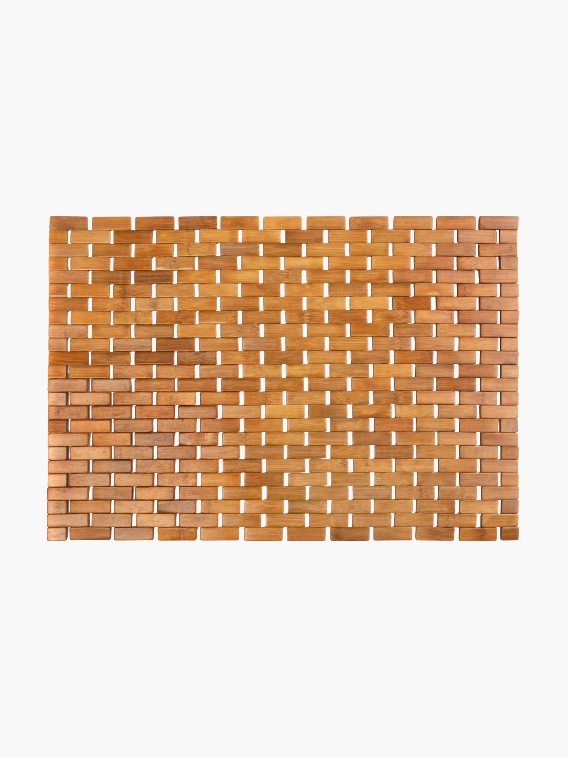 Alfombrilla de baño de bambú Palito