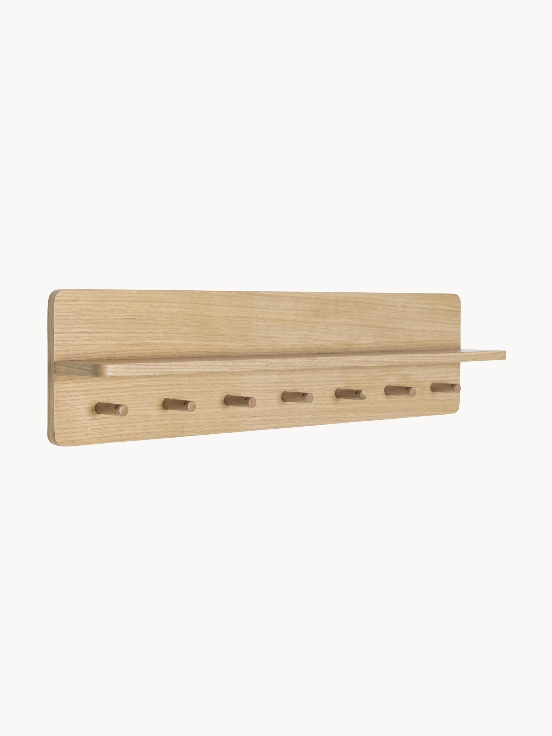 Perchero de pared de madera Space