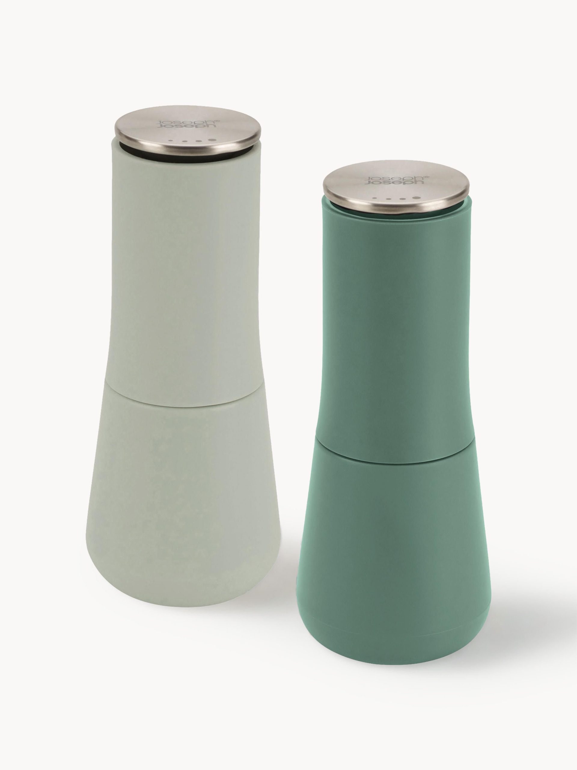 Molinillos de sal y pimienta de diseño Milltop, 2 uds.