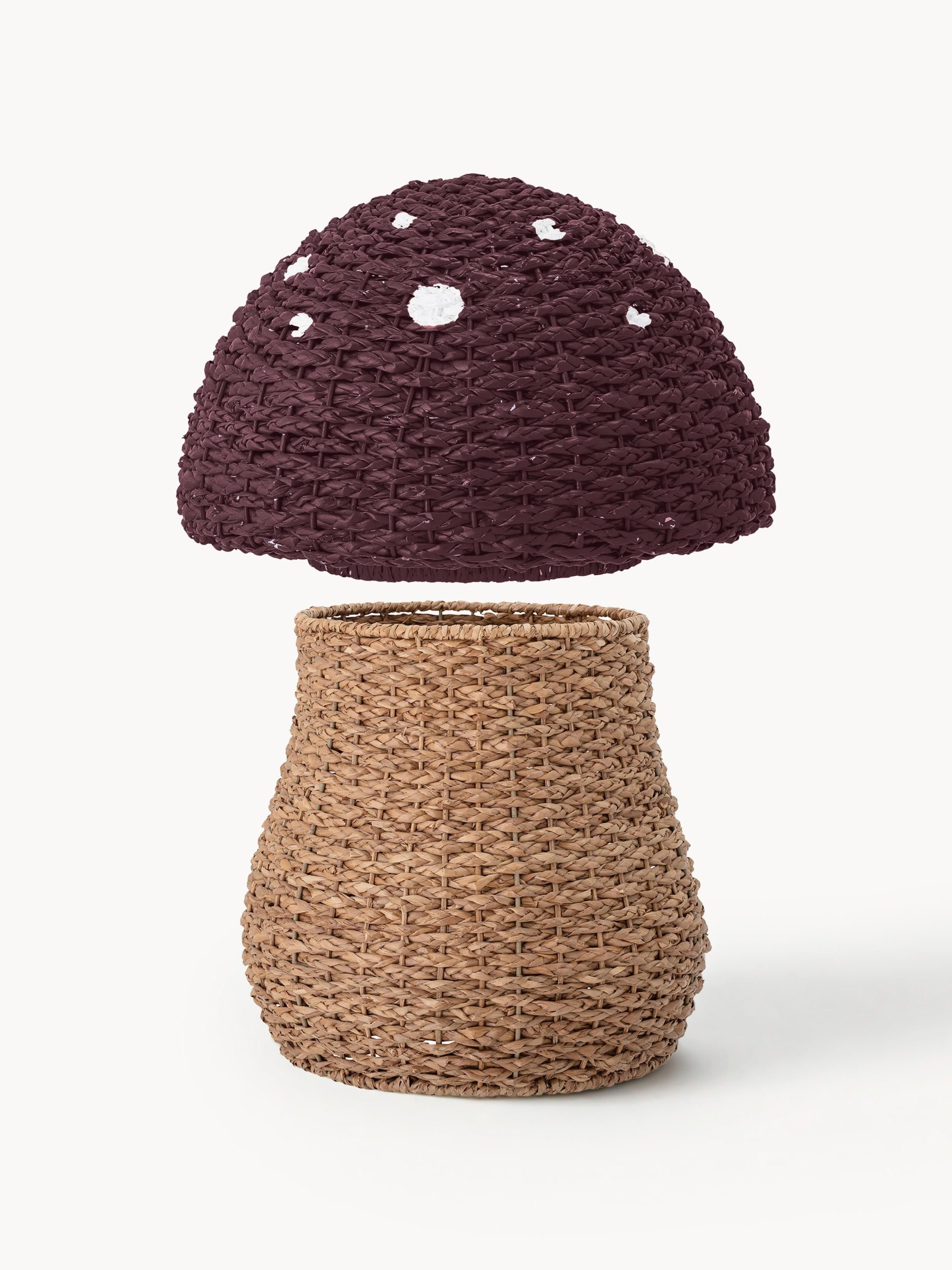 Cesta artesanal con tapadera Corintha