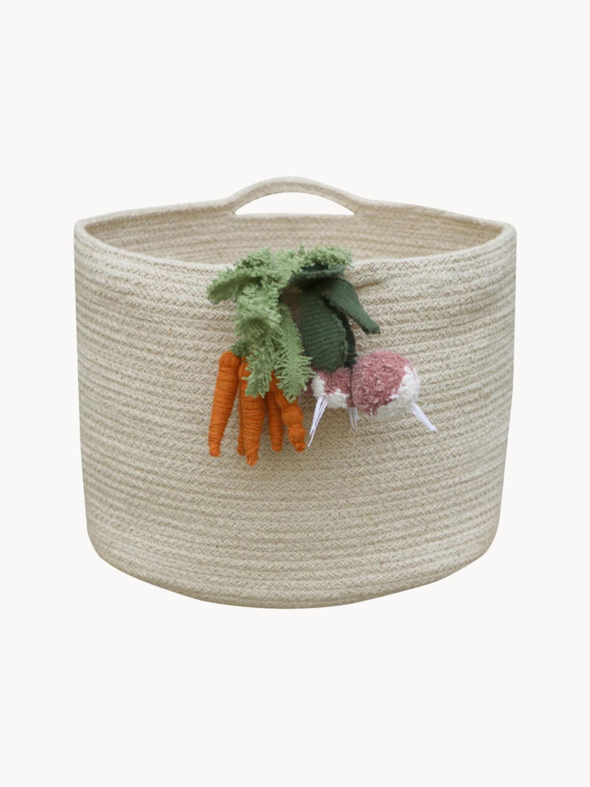 Cesta infantil artesanal Veggies