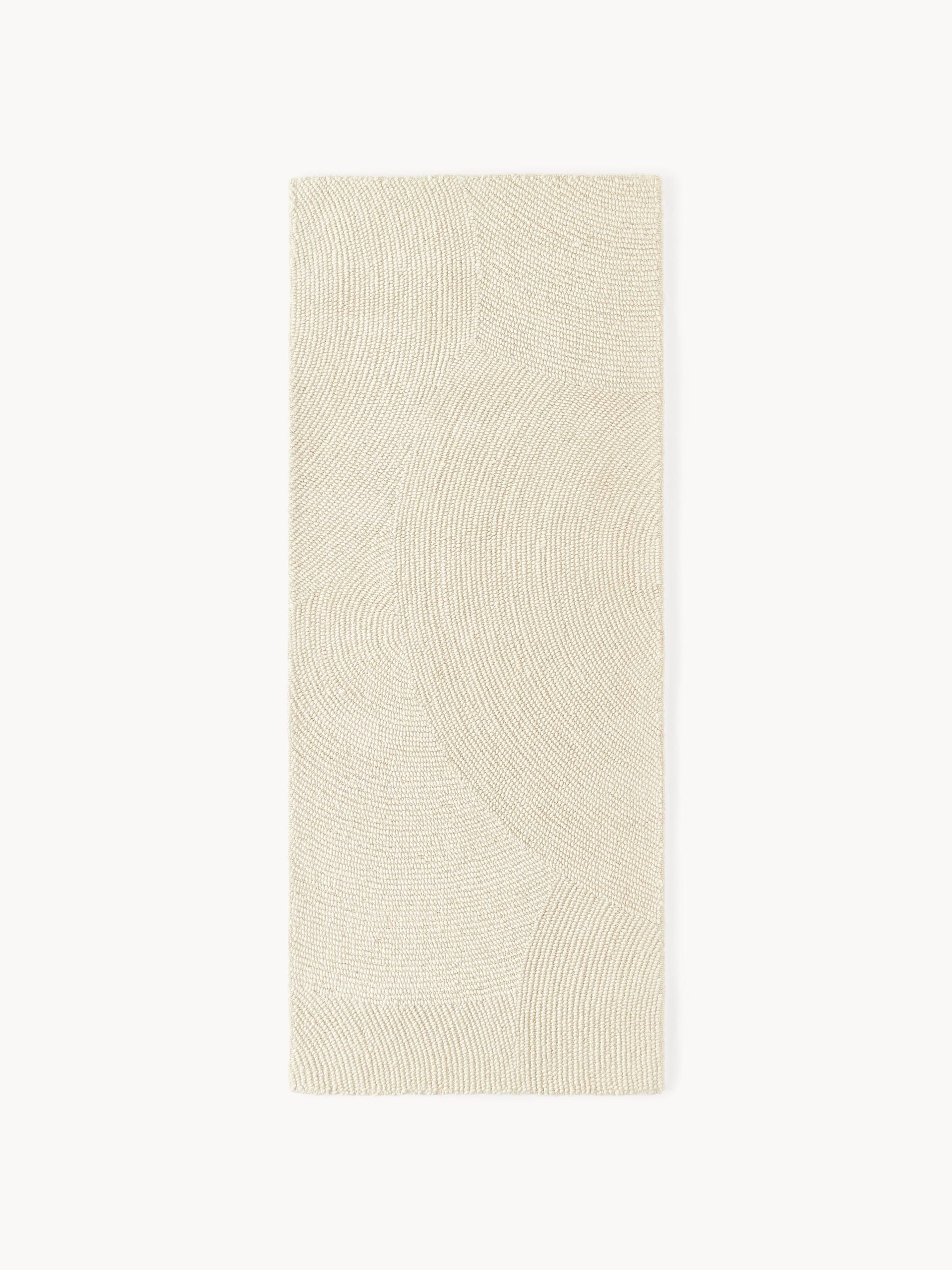 Alfombra corredor artesanal de lana Eleni