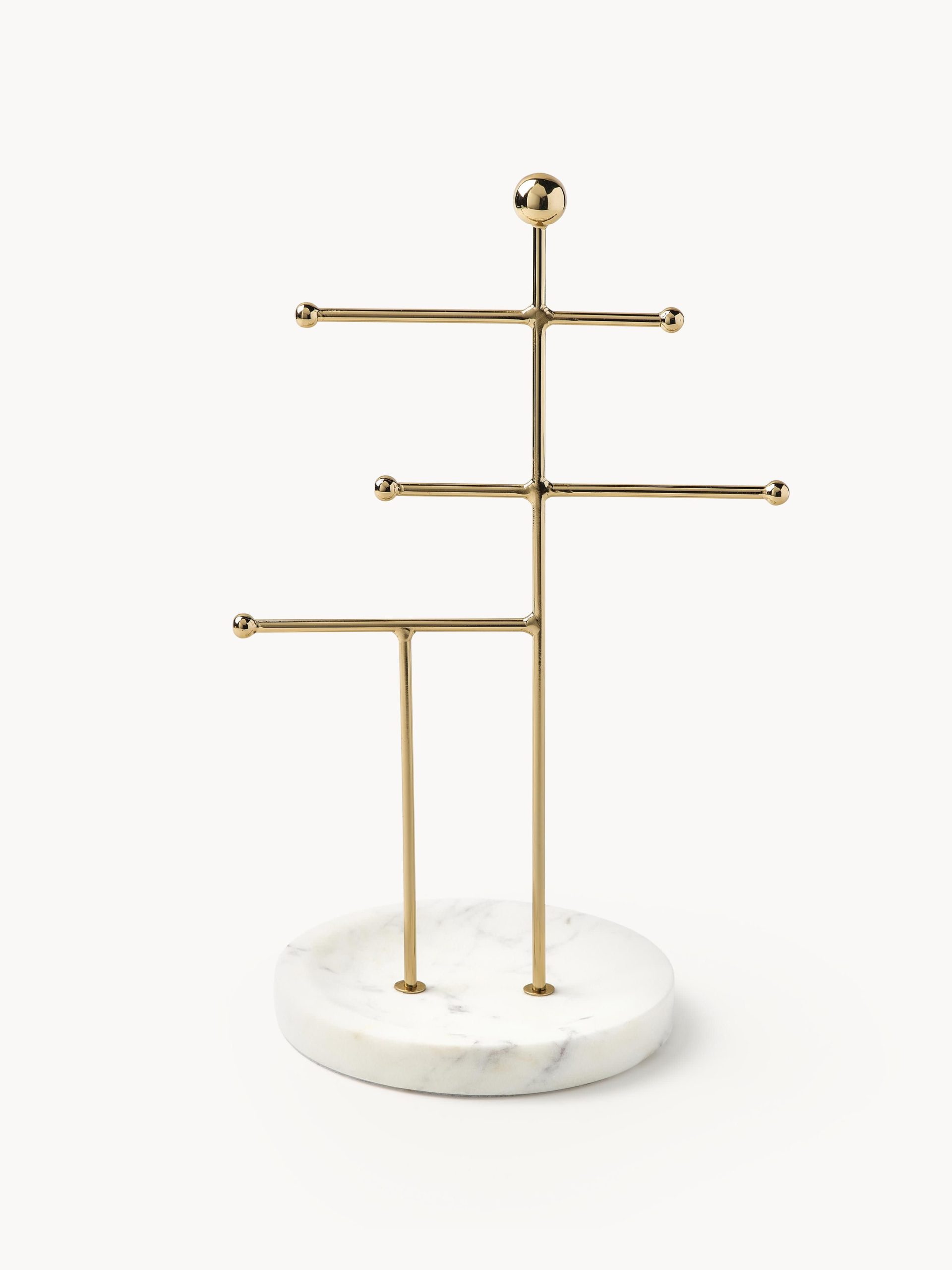 Porta joyas de mármol Selina