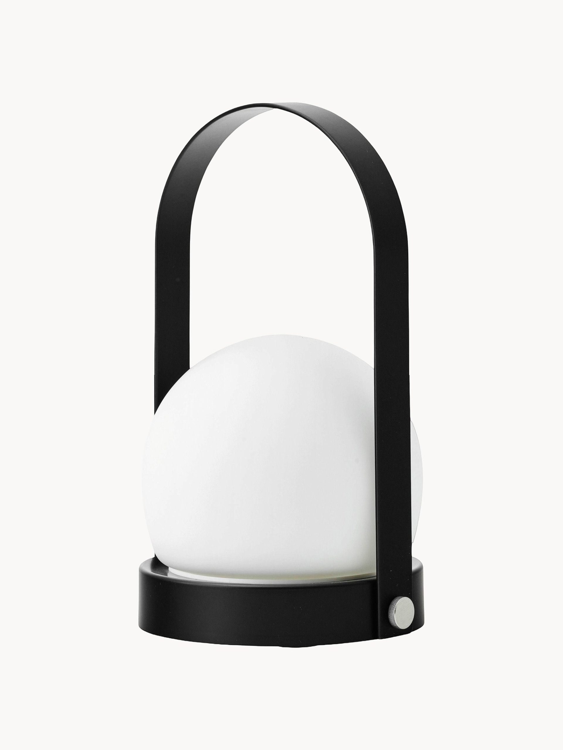 Lámpara de mesa pequeña regulable Carrie, portátil