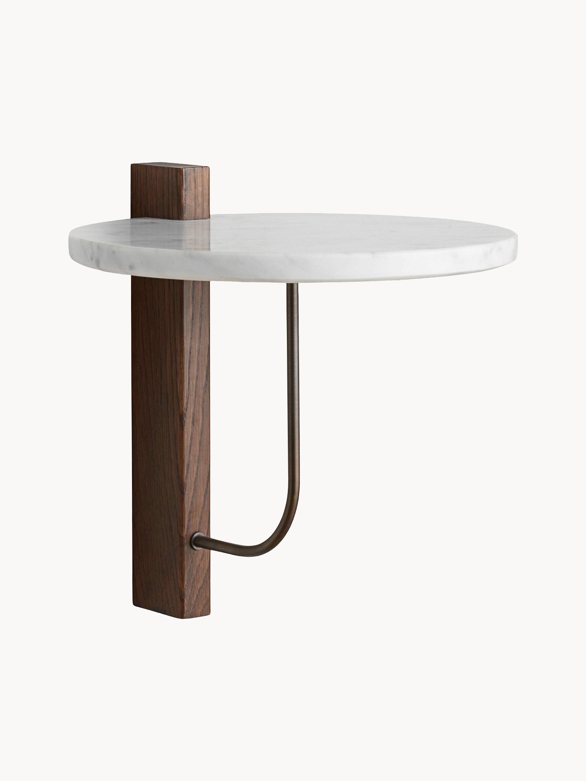 Estante de pared de mármol Corbel