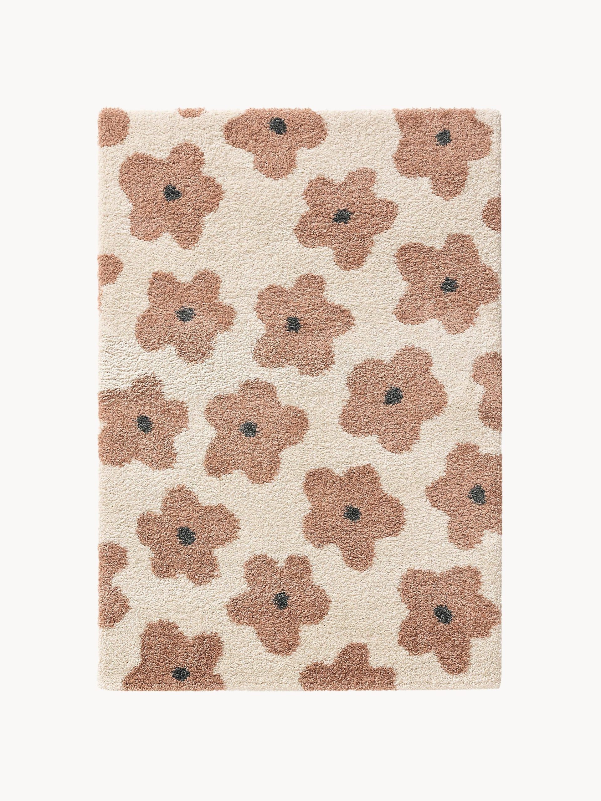 Alfombra infantil con motivos florales Gobi