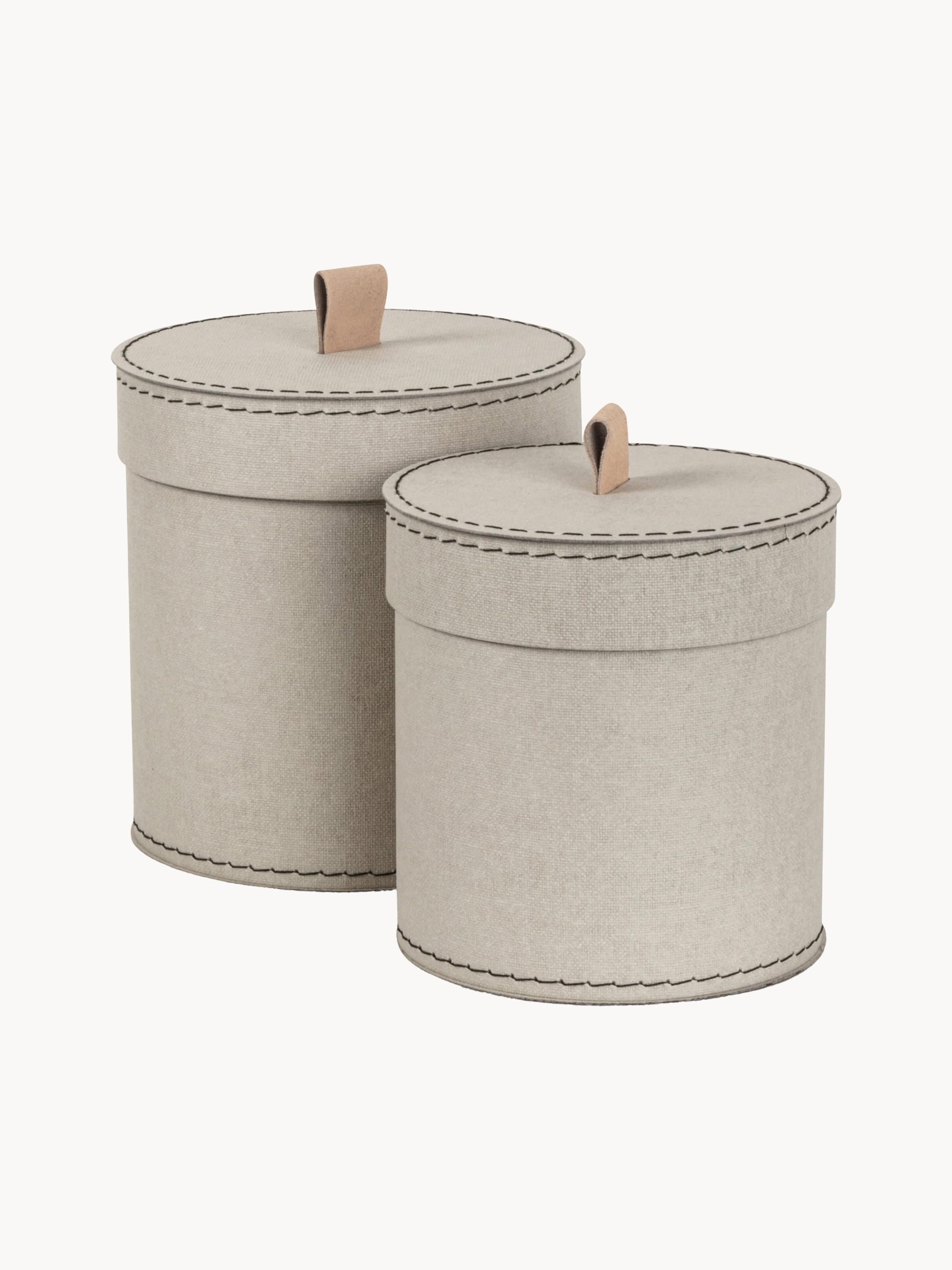 Cajas de almacenaje Leonore, 2 uds.