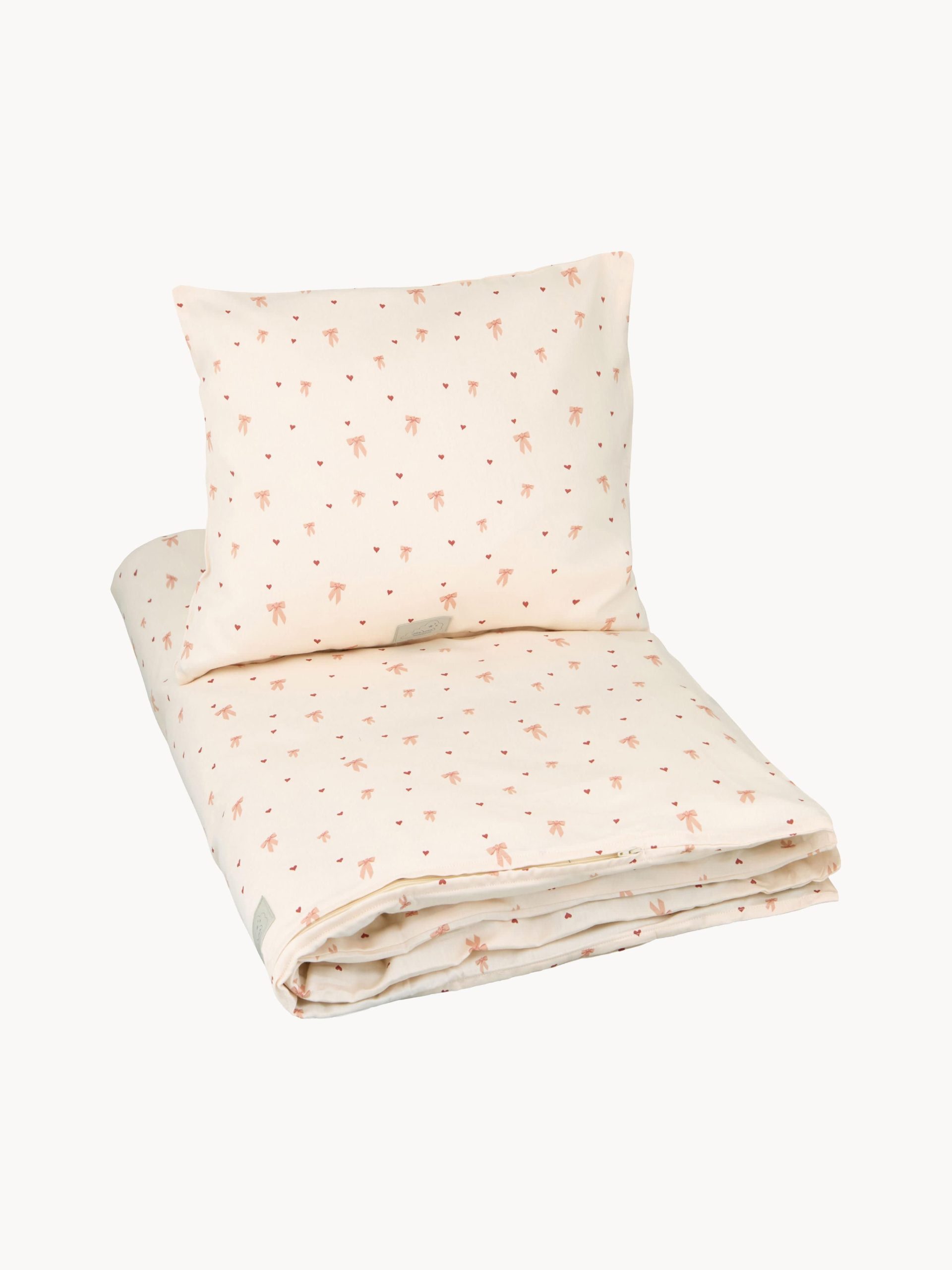 Ropa de cama infantil de satén Bows