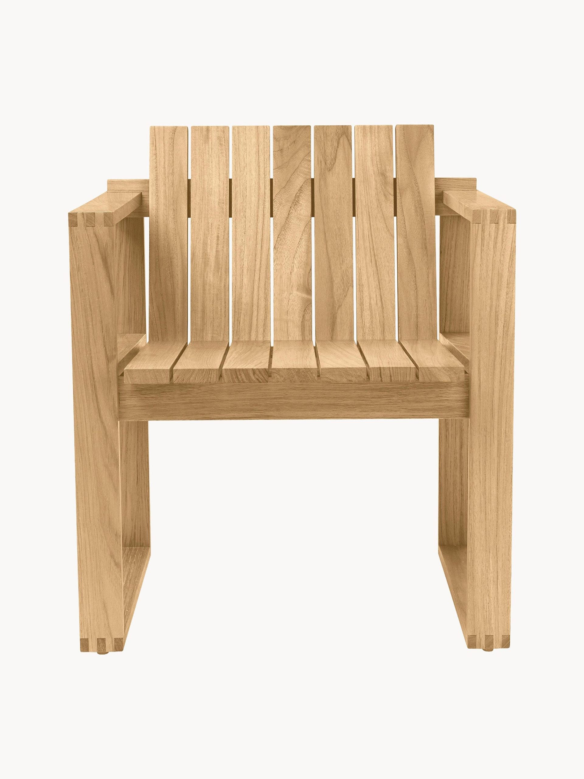 Silla de jardín de madera de teca BK11