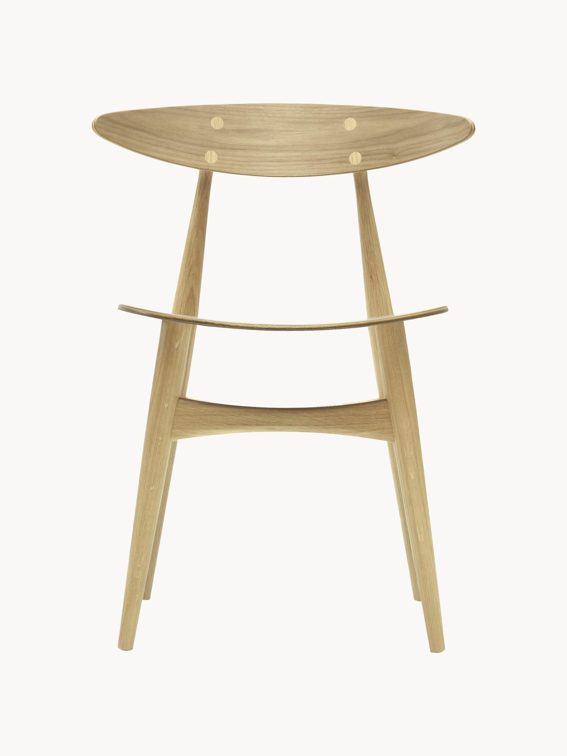 Silla de madera de roble CH33T