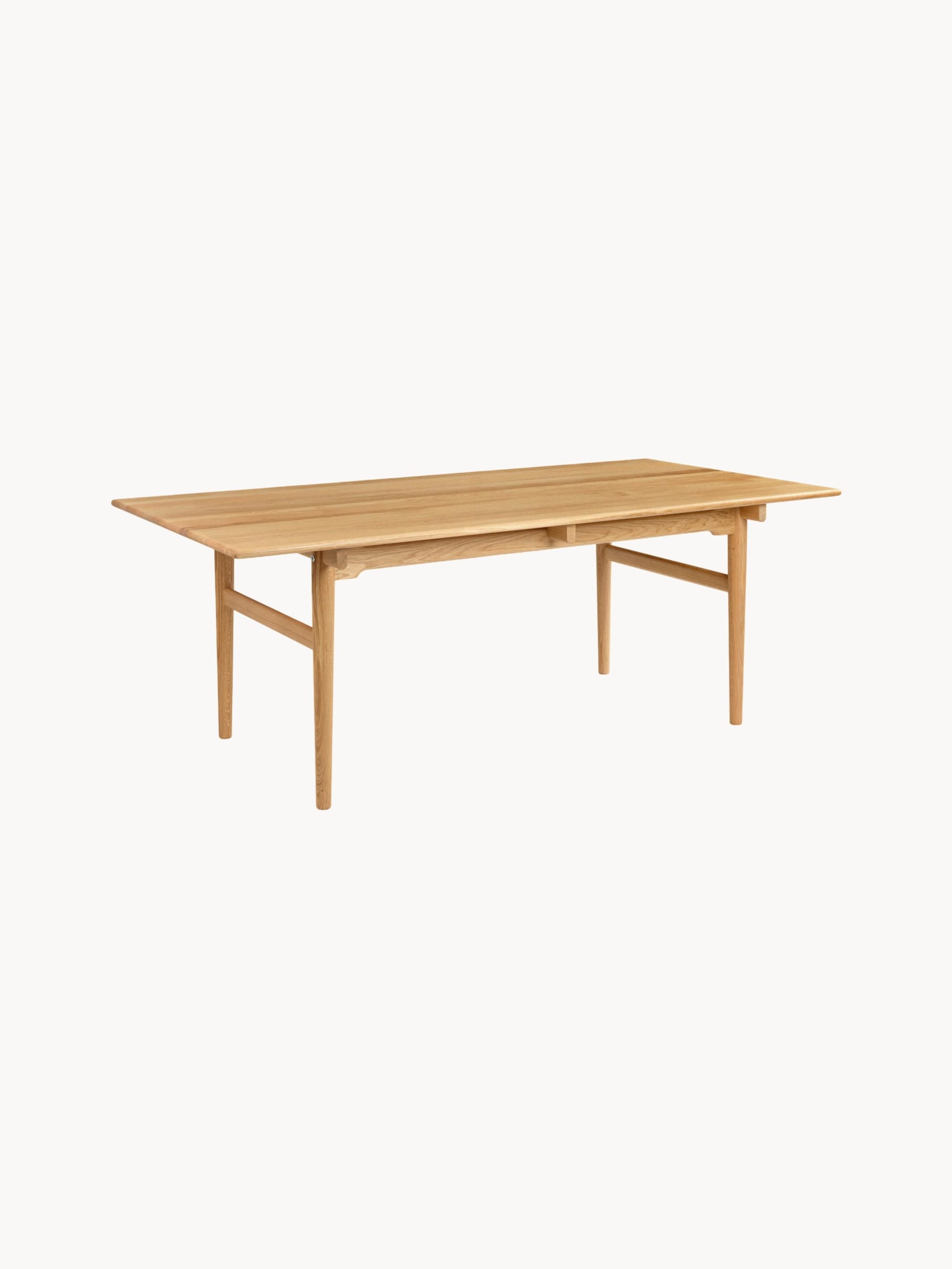 Mesa de comedor de madera de roble CH327, tamaños diferentes