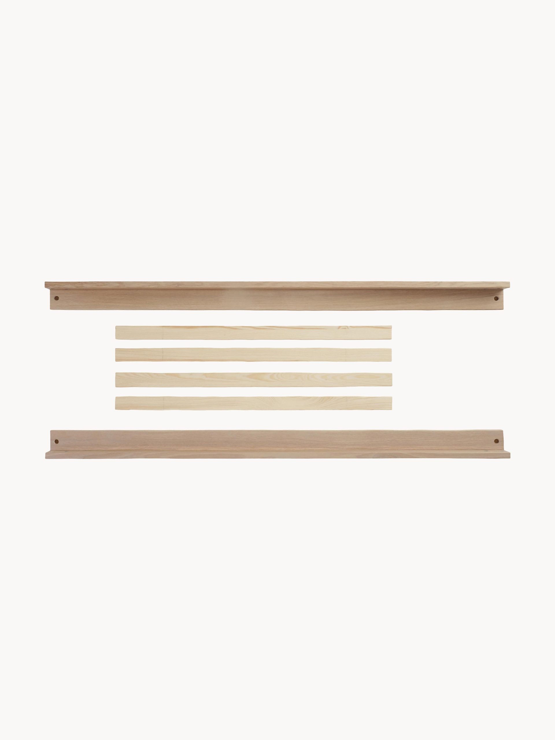 Set de conversión de cama infantil artesanal de madera de roble Eli, 6 pzas.