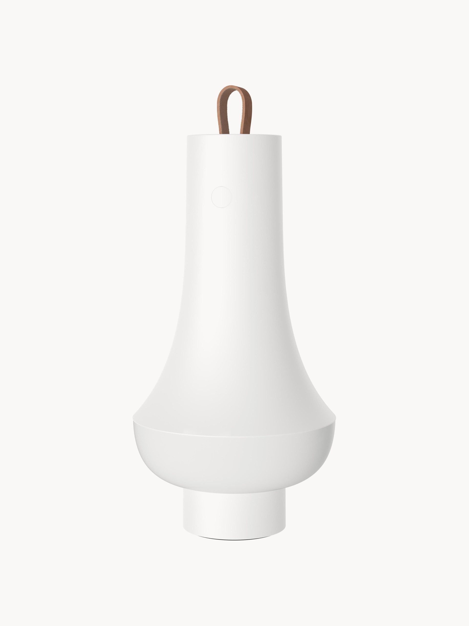 Lámpara de mesa pequeña LED regulable Tomoshi, portátil