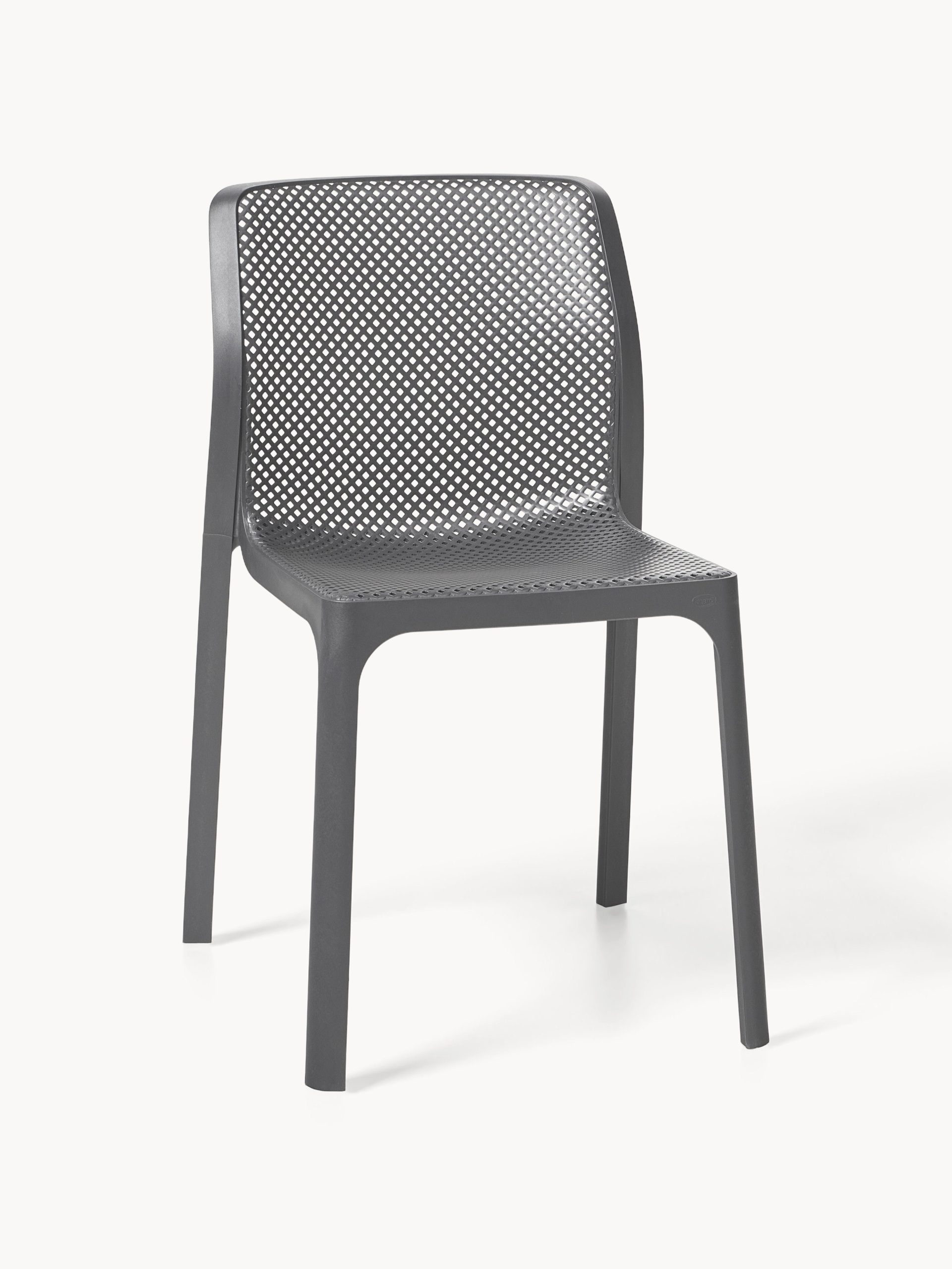 Sillas de jardín apilables Bit, 2 uds.