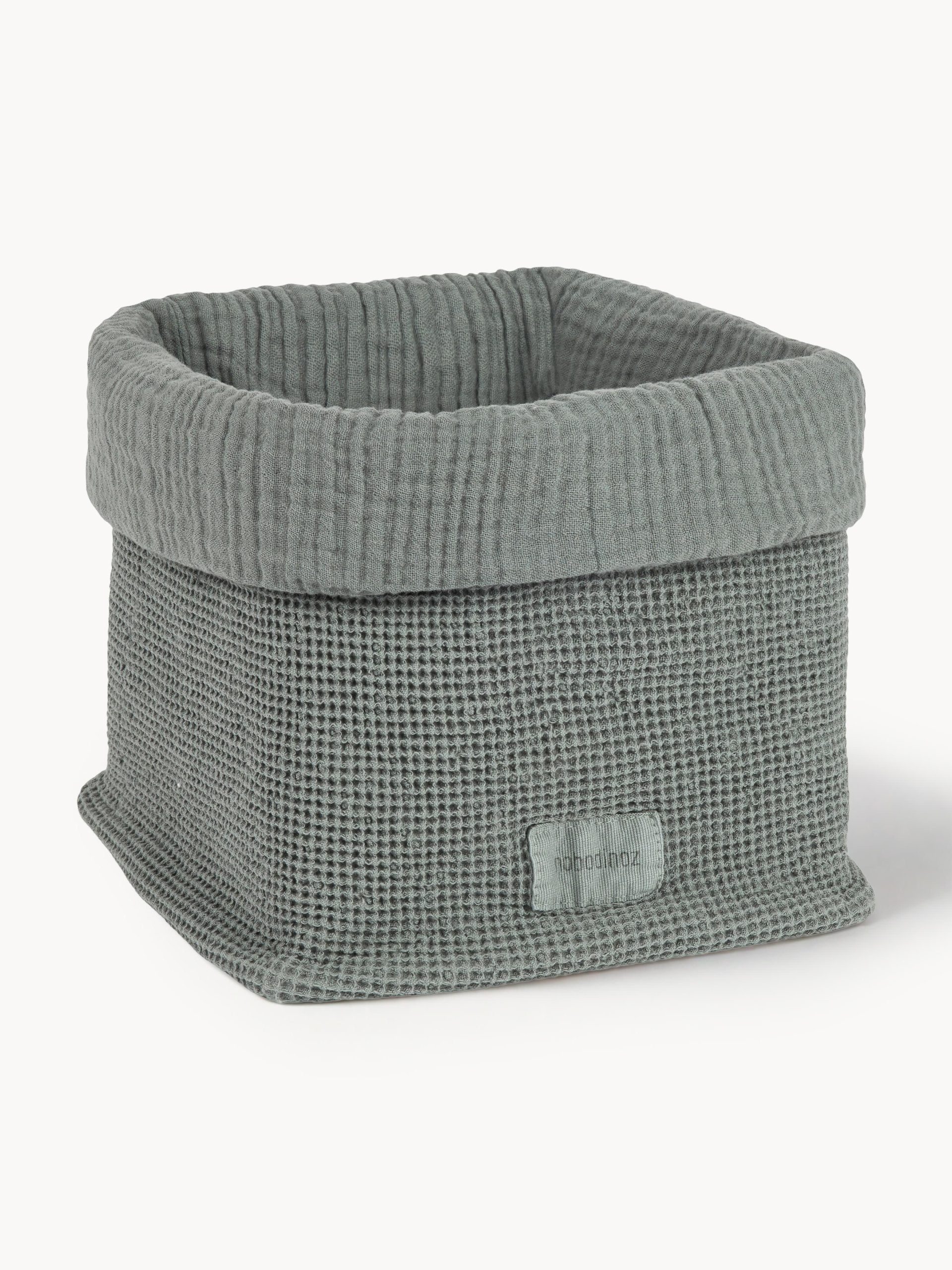 Cesta de algodón ecológico Wabi Sabi