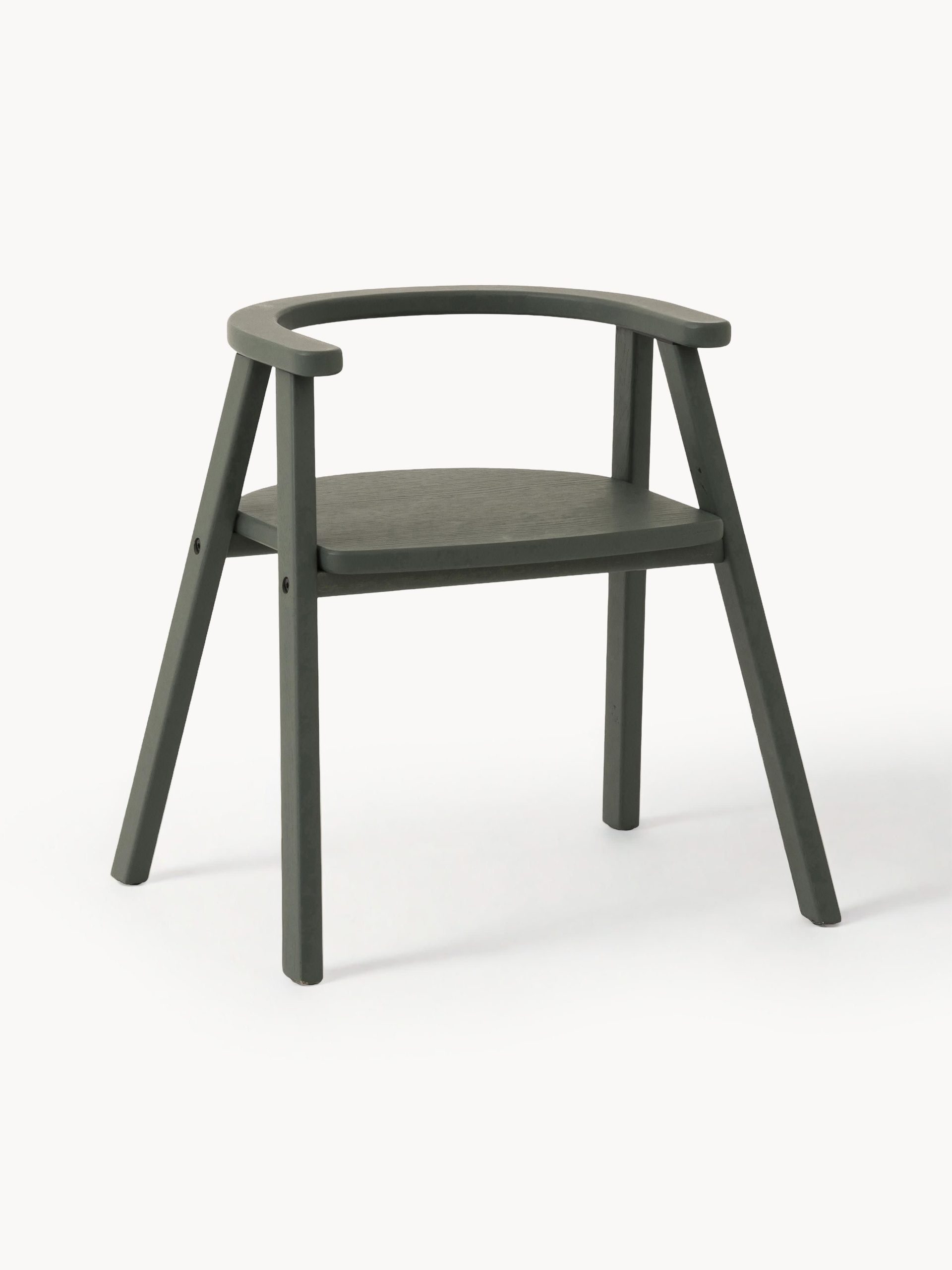 Silla infantil de madera de haya Growing Green