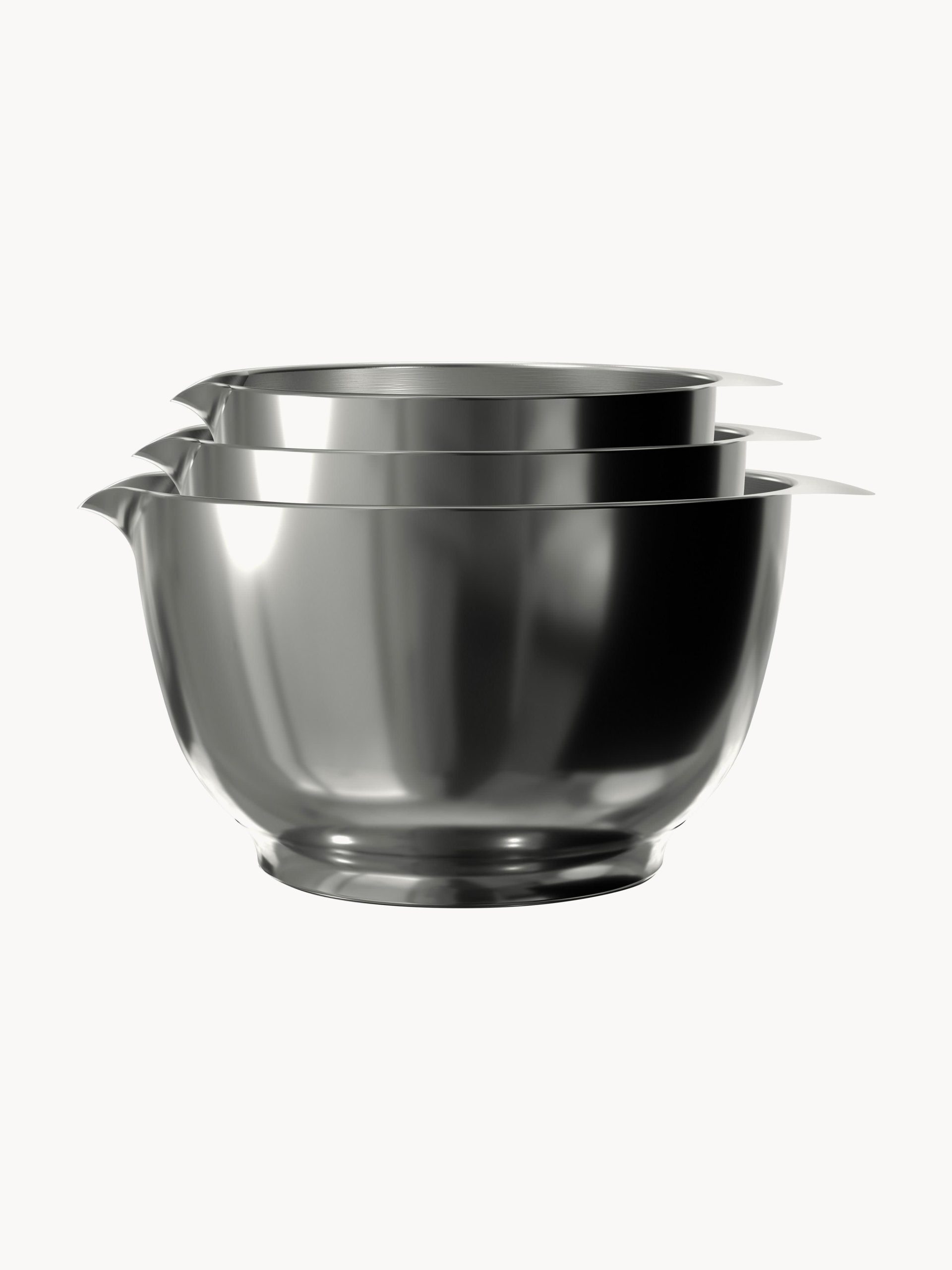 Cuencos de acero inoxidable Margrethe, 3 uds.