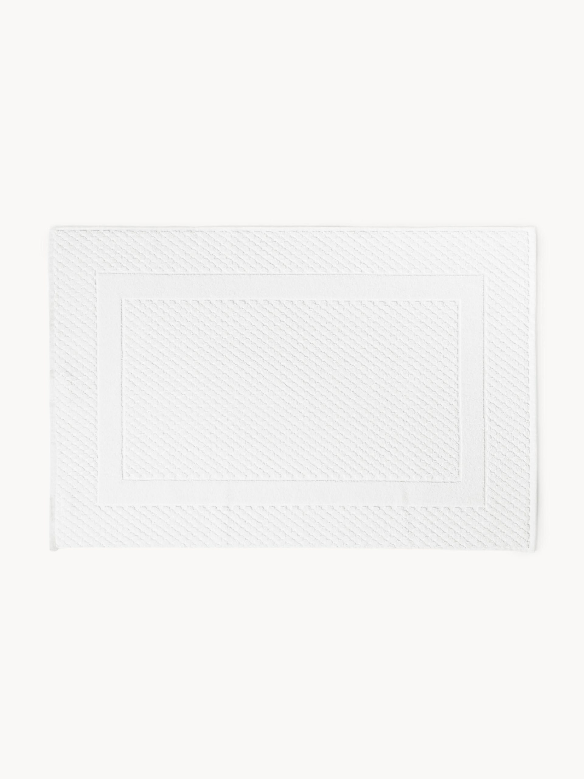 Alfombrilla de baño antideslizante con estampado de panal Katharina