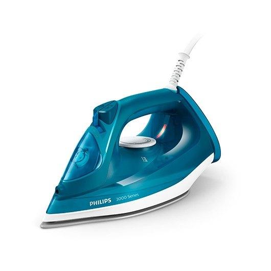 Philips Dst3040-70 Plancha De Vapor Easyspeed, 2600 W, Suela Cerámica Azul, 40 g/min, 300 ml