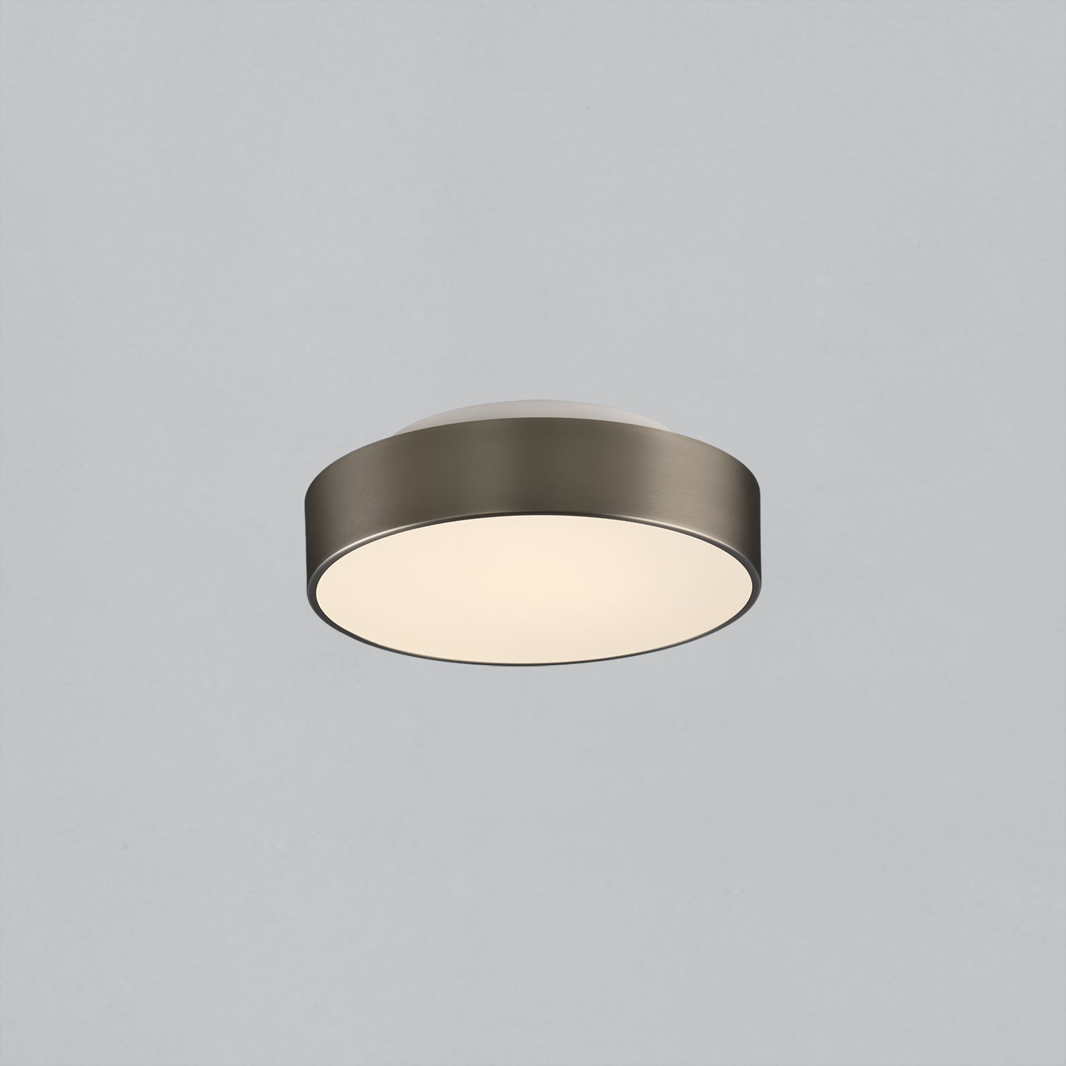 ACB Dins Plafón 395/26 Níquel Mate, LED 18W 1890lm, CRI90 I IP44, LED integrado, Kelvin 2700K-3000K Slide Switch P0395170NM