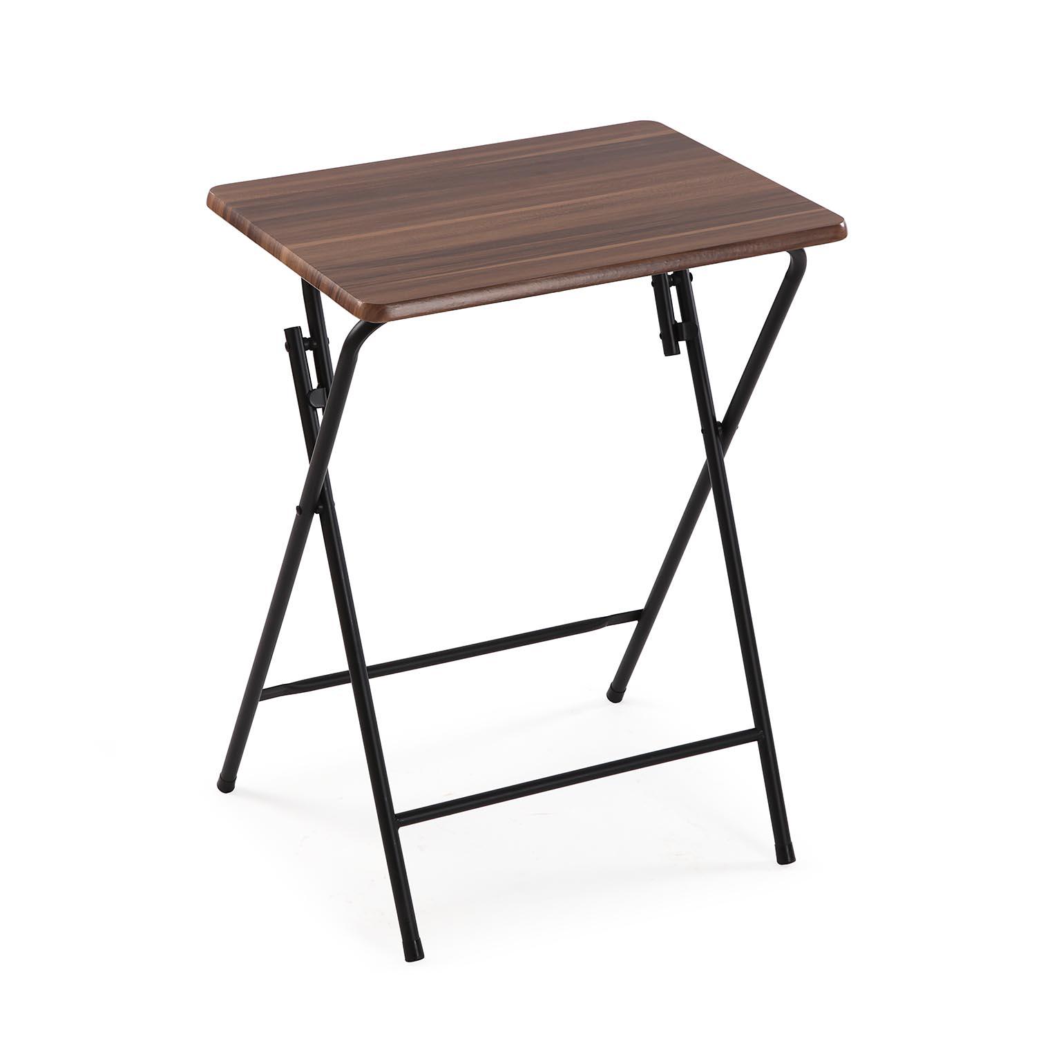 Mesa Plegable Versa Metal Madera MDF (37,5 x 65,5 x 47,5 cm)