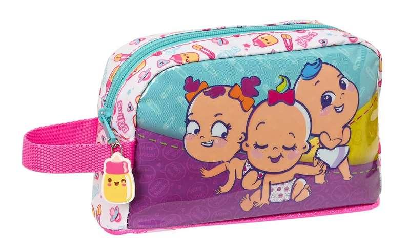 Portameriendas Térmico The Bellies 21.5 x 12 x 6.5 cm Morado Turquesa Blanco