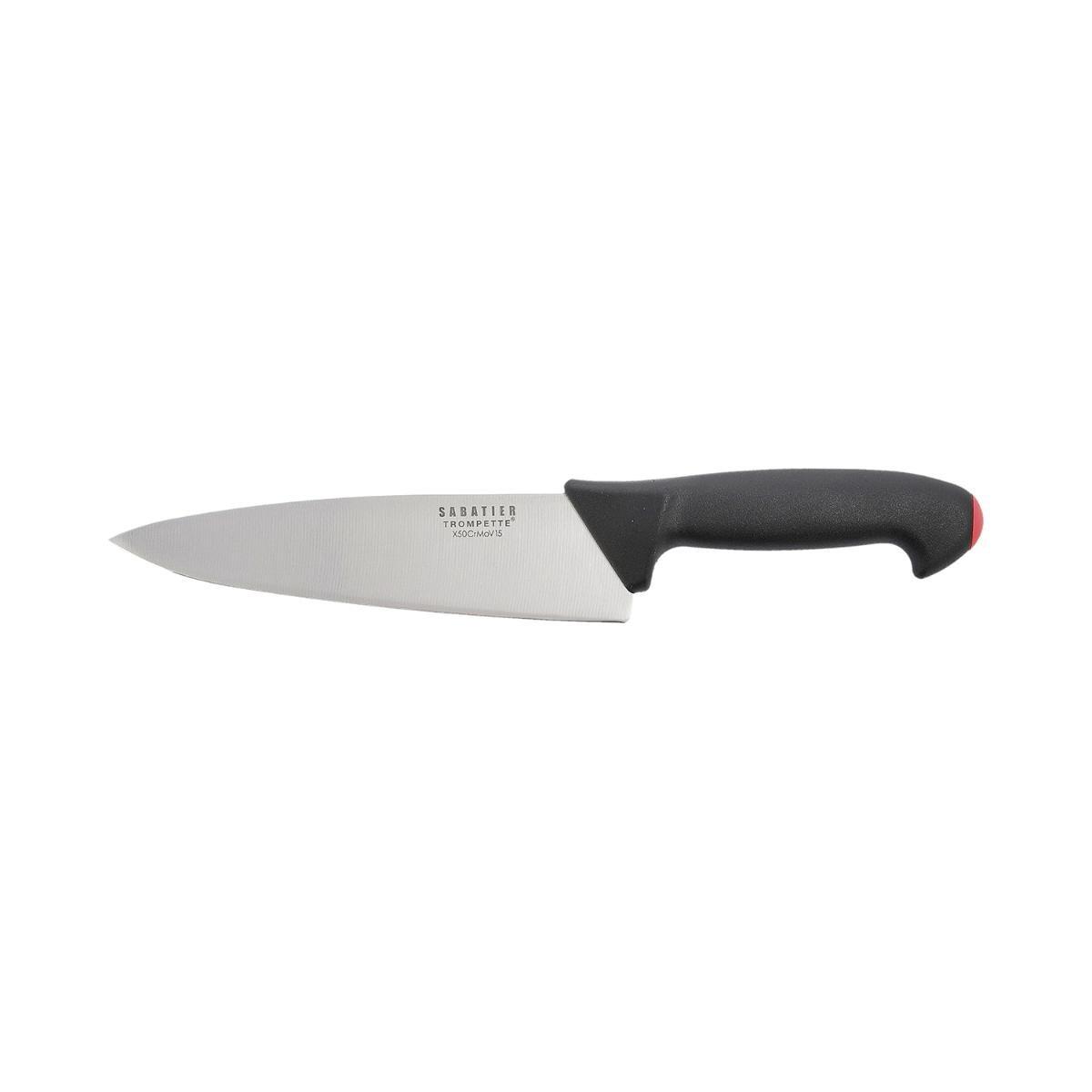 Sabatier Pro Tech Cuchillo Chef 20 cm Set 6 Unidades, Acero Mov, Extra-afilado, Mango ergonómico, Garantía 25 años