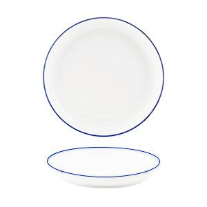 SUMMA Alacena Azul Plato Llano 26 cm - Colección Alacena Azul (4 Unidades)