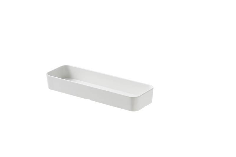 Leone Fuente para Servir Rectangular de Melamina - 28x9 cm, 4 cm de Altura, 100% Melamina, Apta para Lavavajillas
