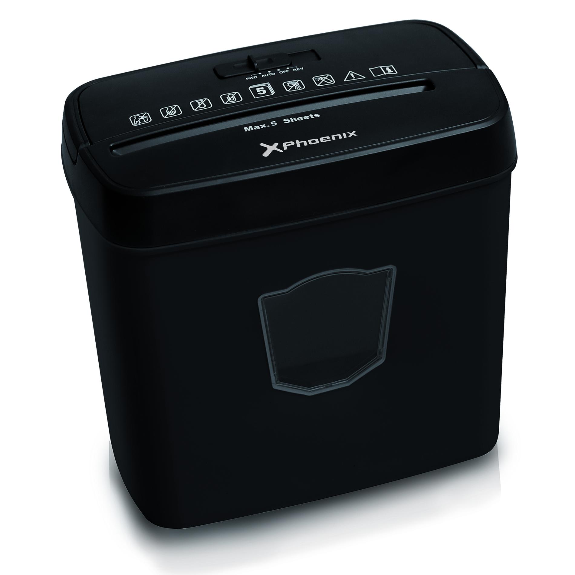 Phoenix Technologies Destructora de Documentos Cross Cut 12 L, Nivel 3 de Seguridad DIN, Uso Doméstico u Oficina