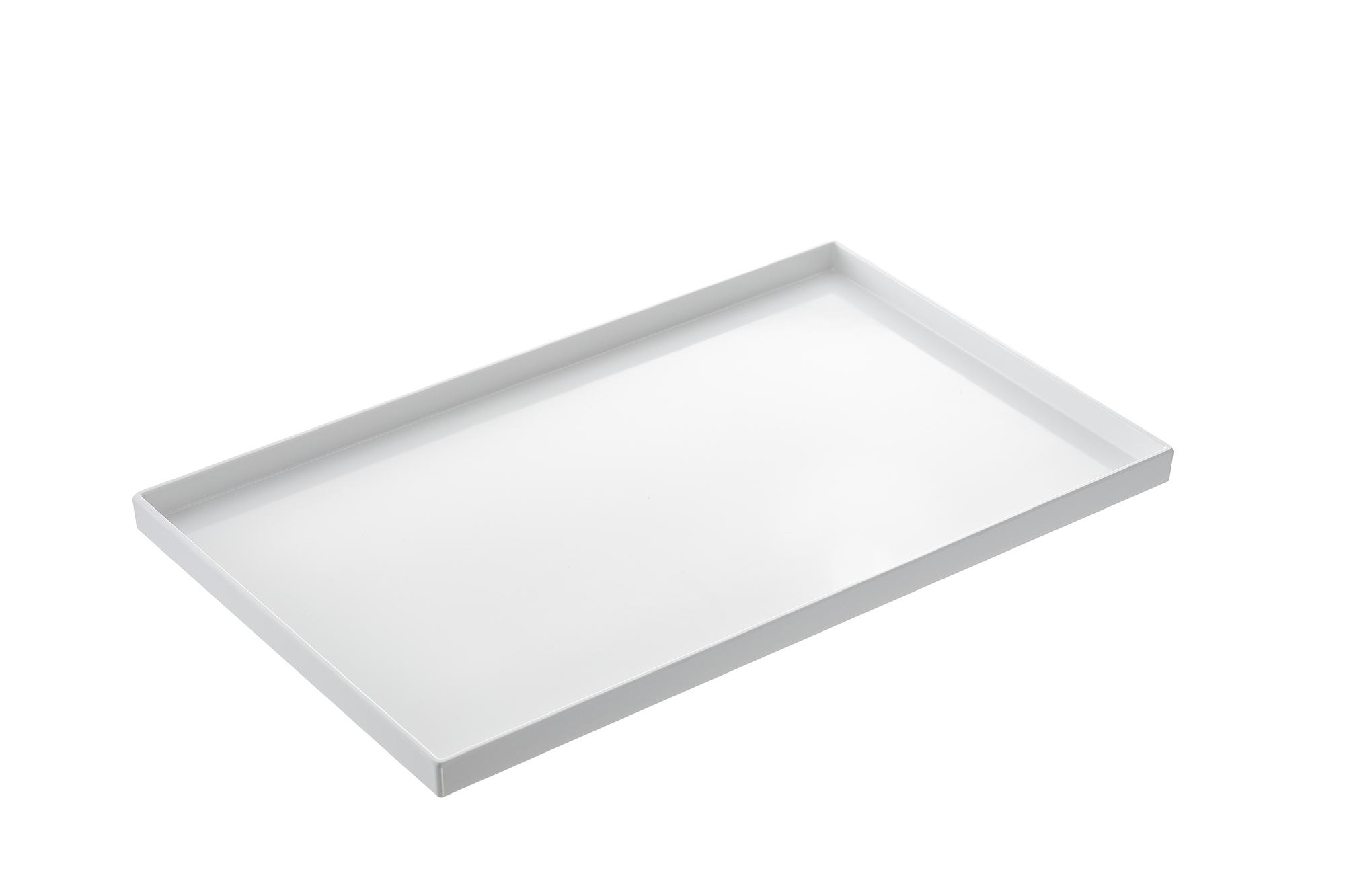 Leone Bandeja Rectangular Melamina GN 1/1 (53x32,5x3 cm), Apta Lavavajillas y Temperaturas hasta 70°C