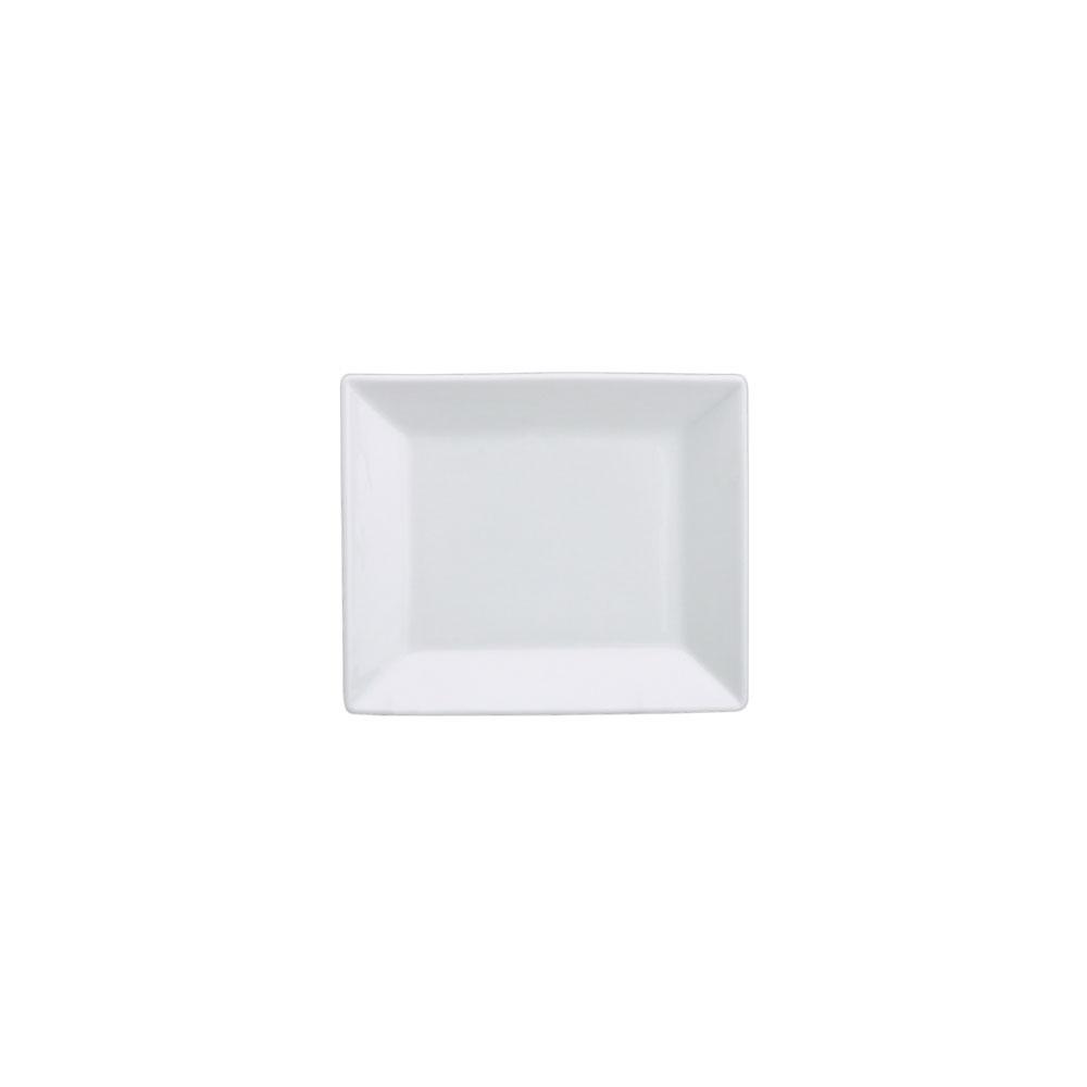 Avet Fuente Rectangular de Porcelana 15x13 cm Colección Square - Pack de 6 Unidades