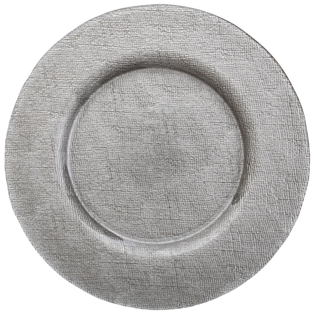 Avet Plato Presentación Cotton Silver 33 cm Pack de 6 Unidades